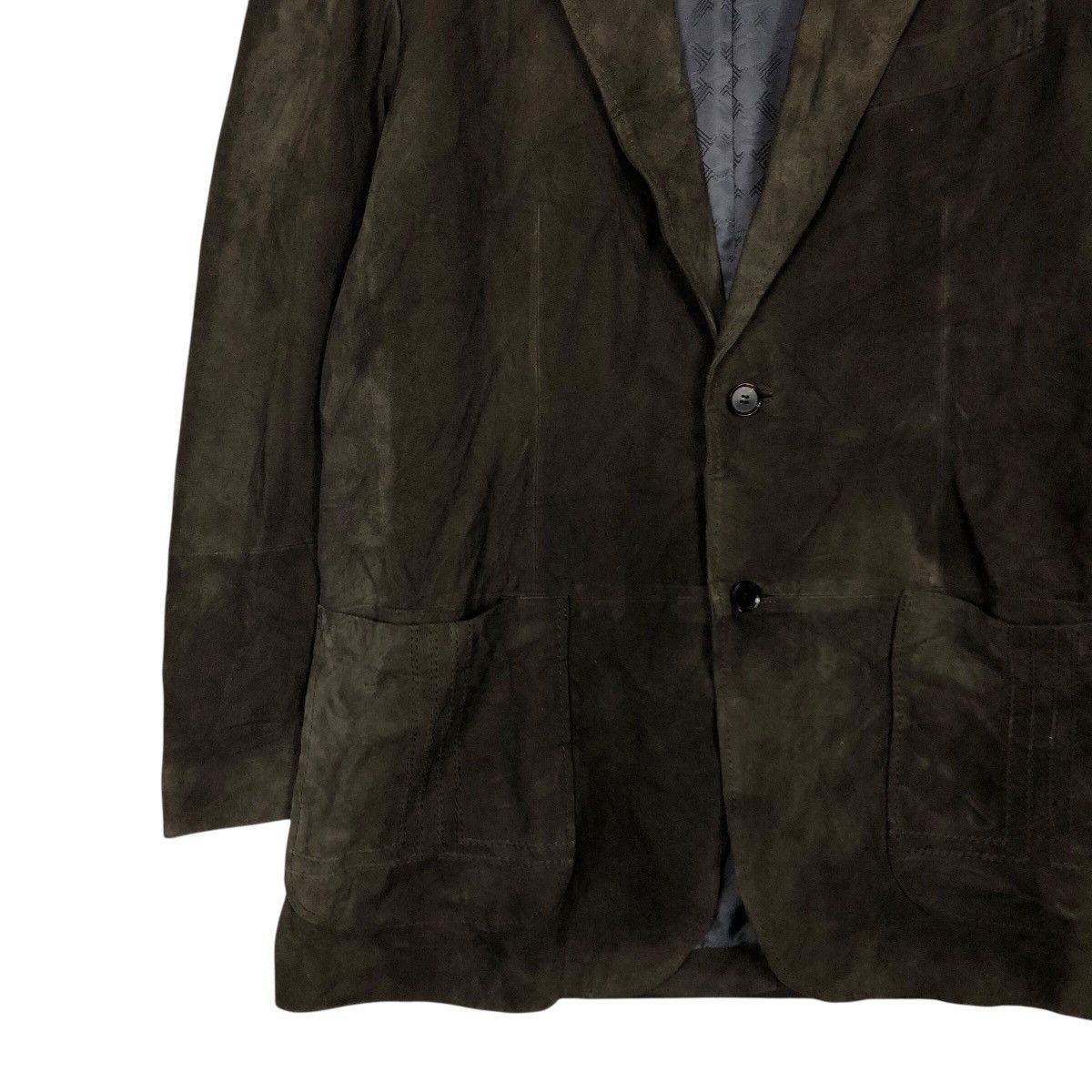 Lanvin 📌Vintage Leather Jacket Lanvin Collection New With Tag Size US M / EU 48-50 / 2 - 5 Thumbnail