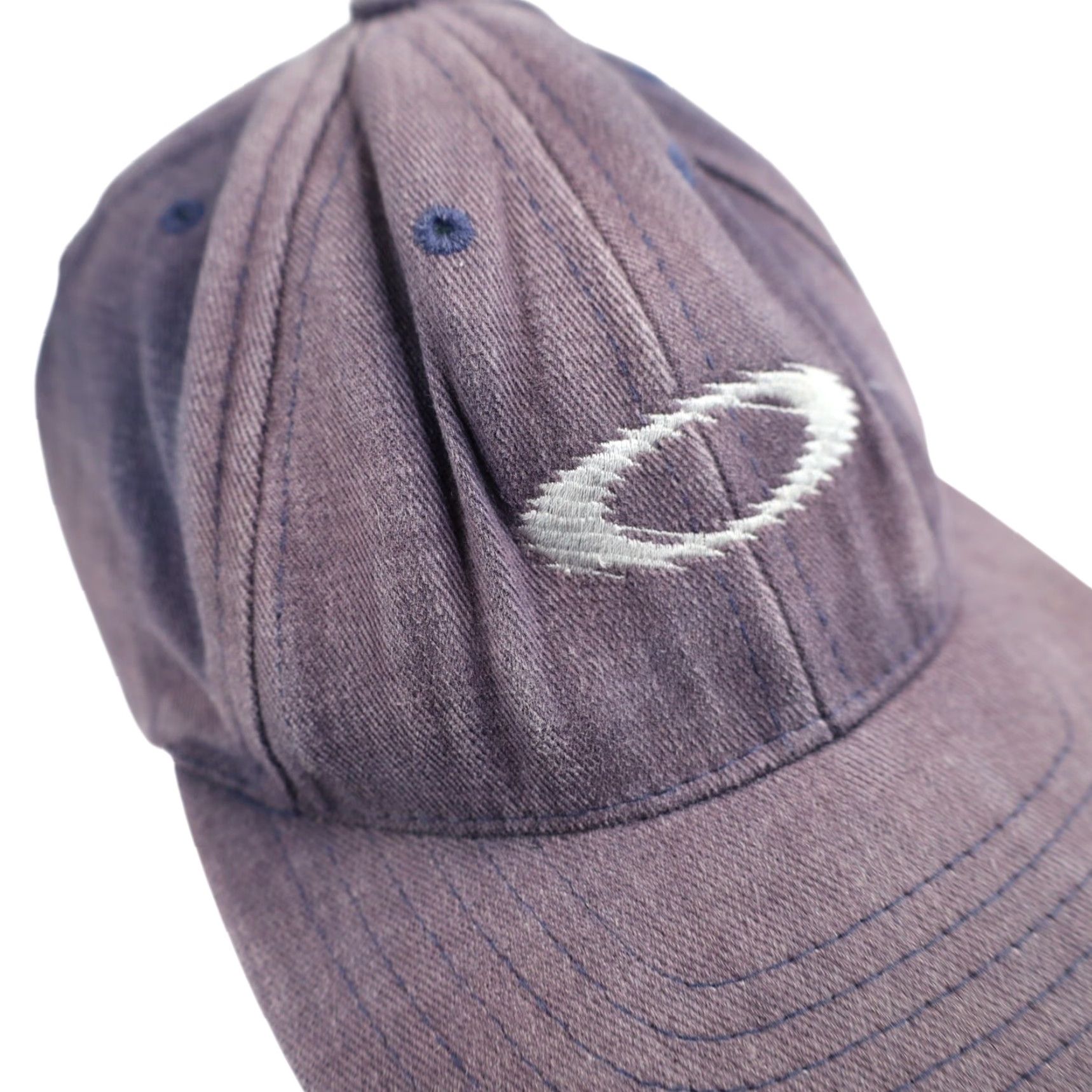 Oakley VINTAGE Oakley Software Snapback Hat Baseball Cap One Size Purple Mens Size ONE SIZE - 3 Thumbnail