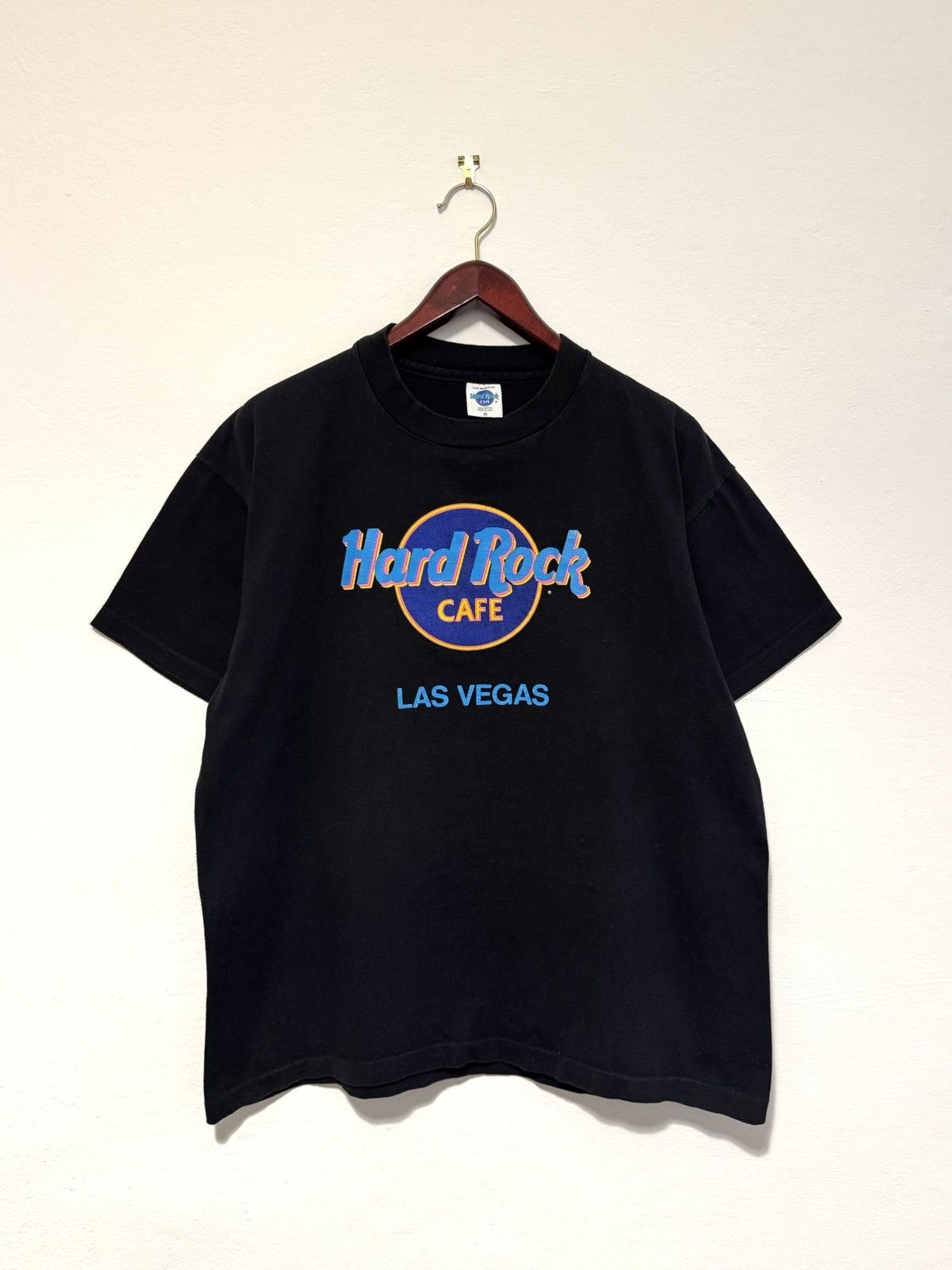 Band Tees × Hard Rock Cafe × Vintage Vintage Hard Rock Cafe Las Vegas Single Stitch 90's T-shirt Size US XL / EU 56 / 4 - 1 Thumbnail