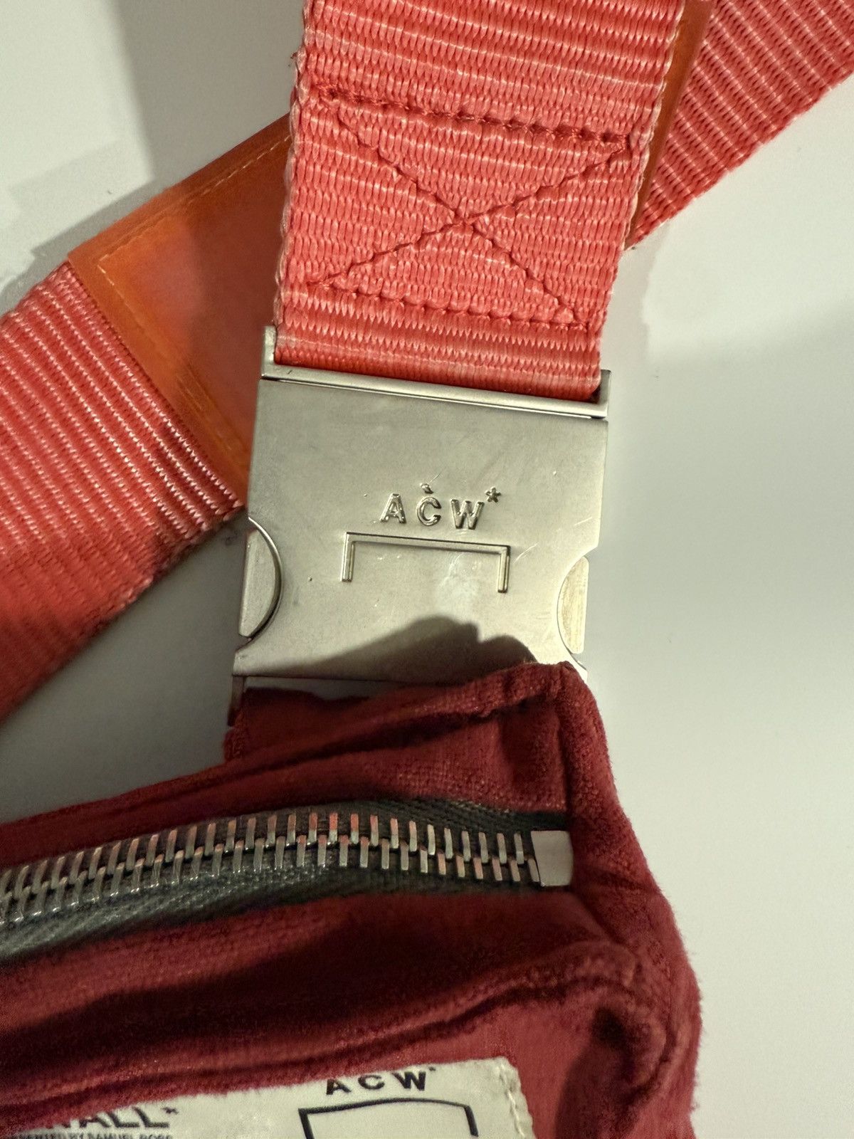 A-COLD-WALL* A cold wall red tri pocket utility bag Size ONE SIZE - 4 Thumbnail