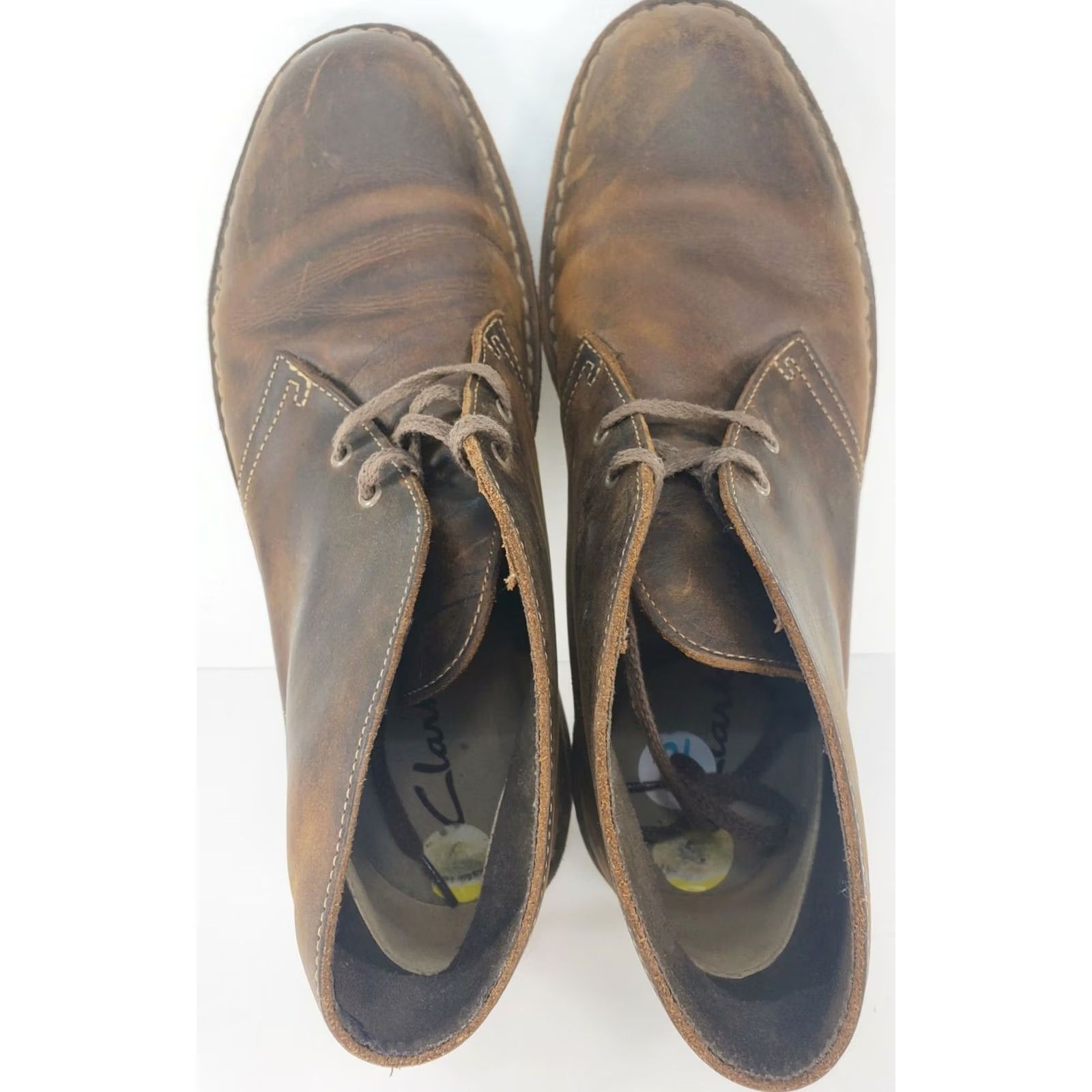 Clarks Collection by Clarks Bushacre 2 Desert Chukka Boot Mens 9M Beeswax Nubuck Finish Boots Mens 9 Size US 9 / EU 42 - 7 Thumbnail