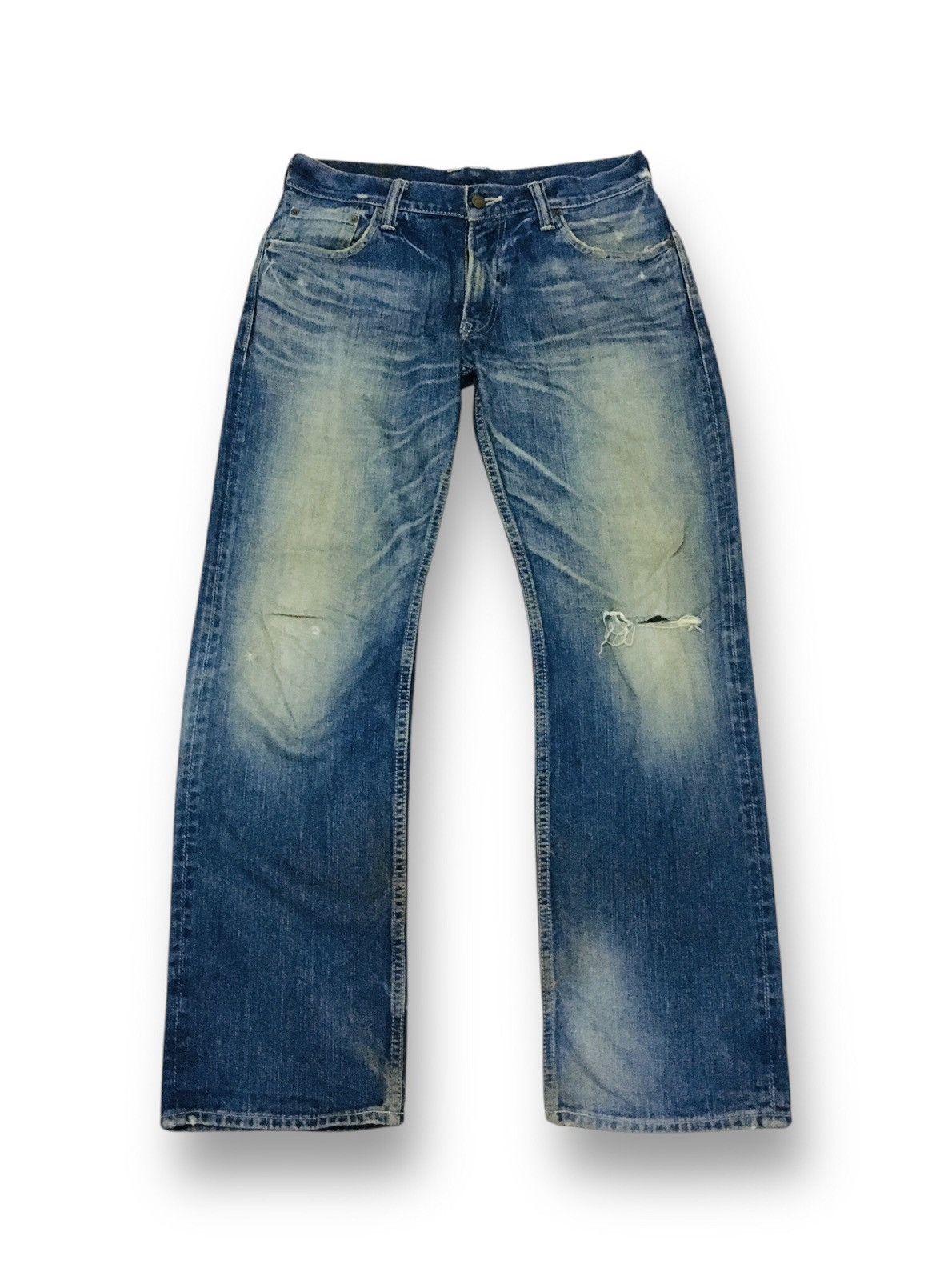 TMT TMT Japan Distressed Jeans (17) Size US 32 / EU 48 - 1 Thumbnail