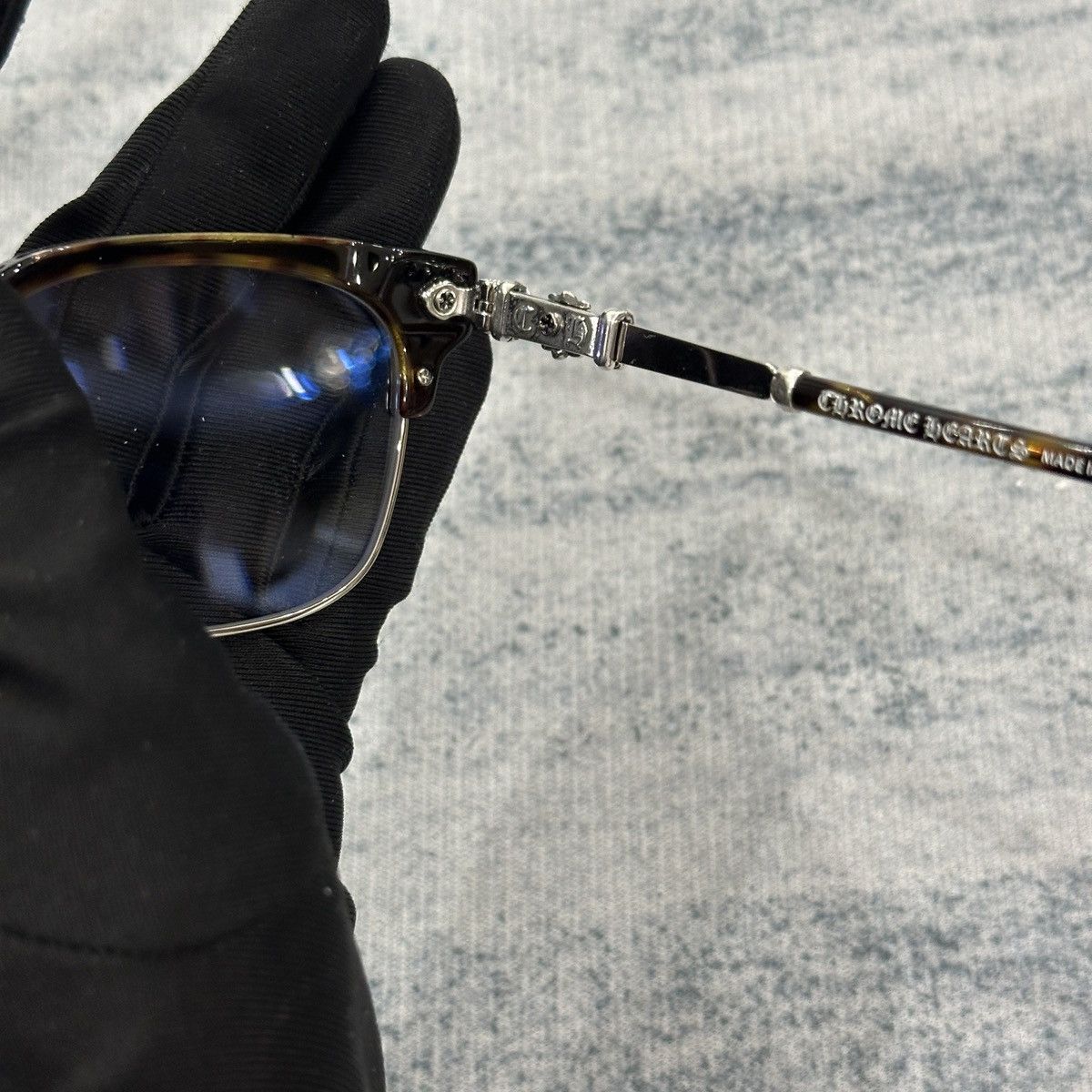 Chrome Hearts CHROME HEARTS BONENNOISSEUR II EYEGLASSES Size ONE SIZE - 9 Thumbnail