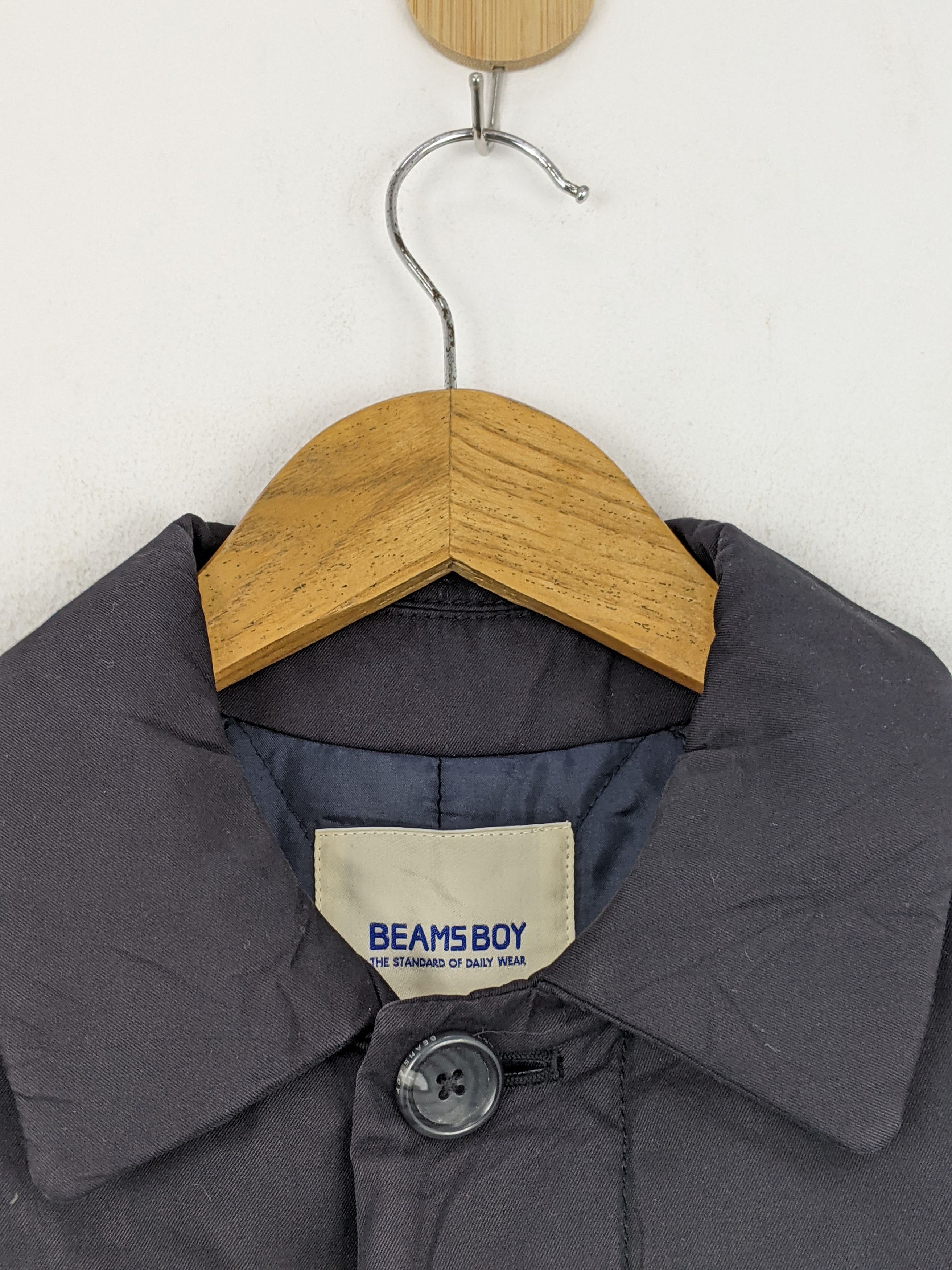 Beams Plus Vintage Beams Boy Japanese Designer Long Jacket MJ0111Z Size US L / EU 52-54 / 3 - 8 Thumbnail