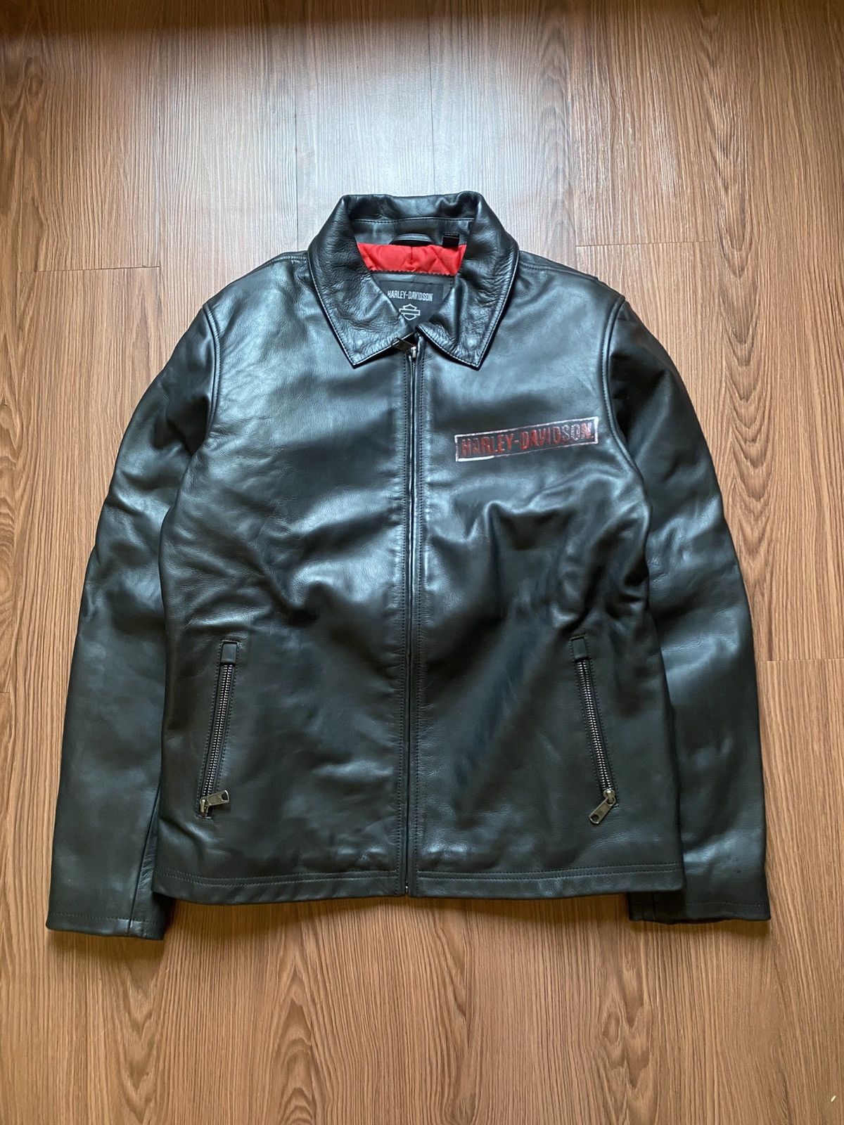 Harley Davidson 😱RARE😱 harley davidson leather jacket Size US M / EU 48-50 / 2 - 1 Thumbnail