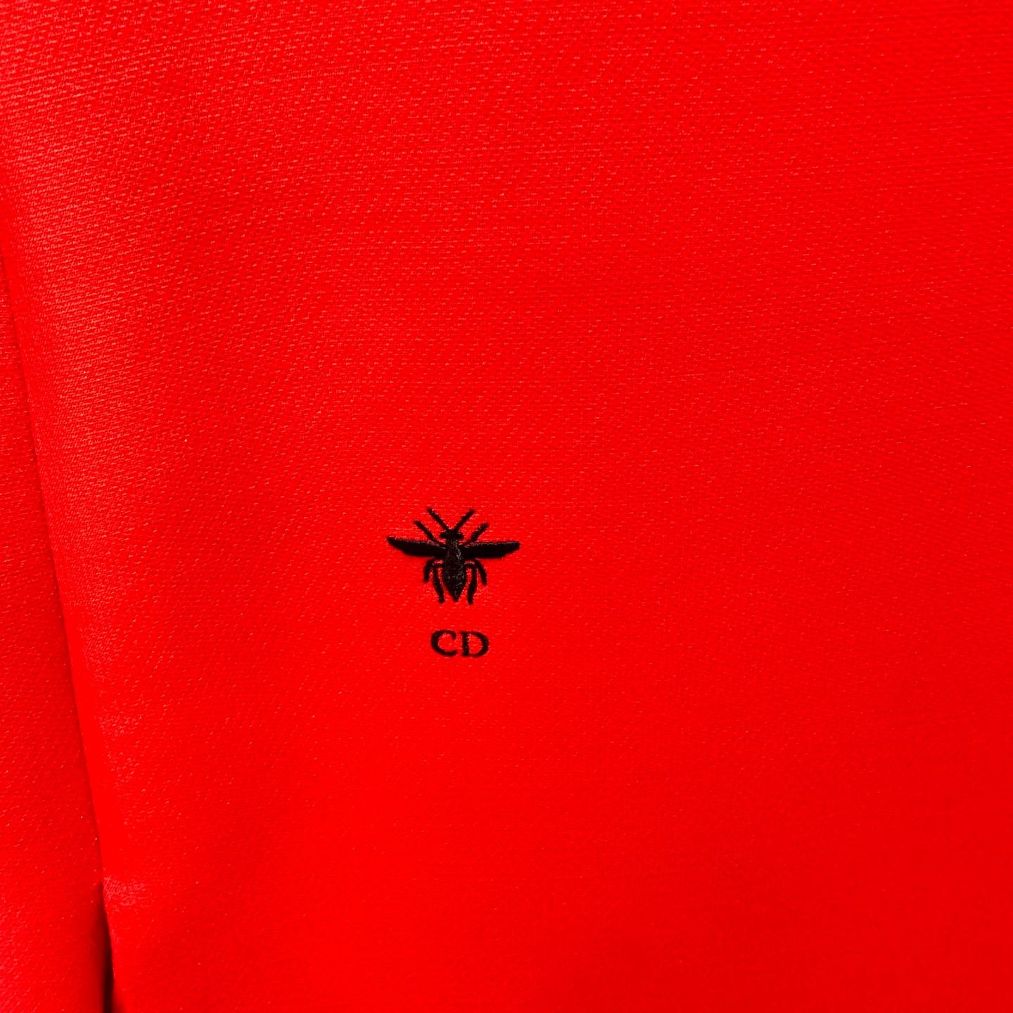 Christian Dior Monsieur Christian Dior May255 Red Dress 34 Women's Size XS / US 0-2 / IT 36-38 - 3 Thumbnail