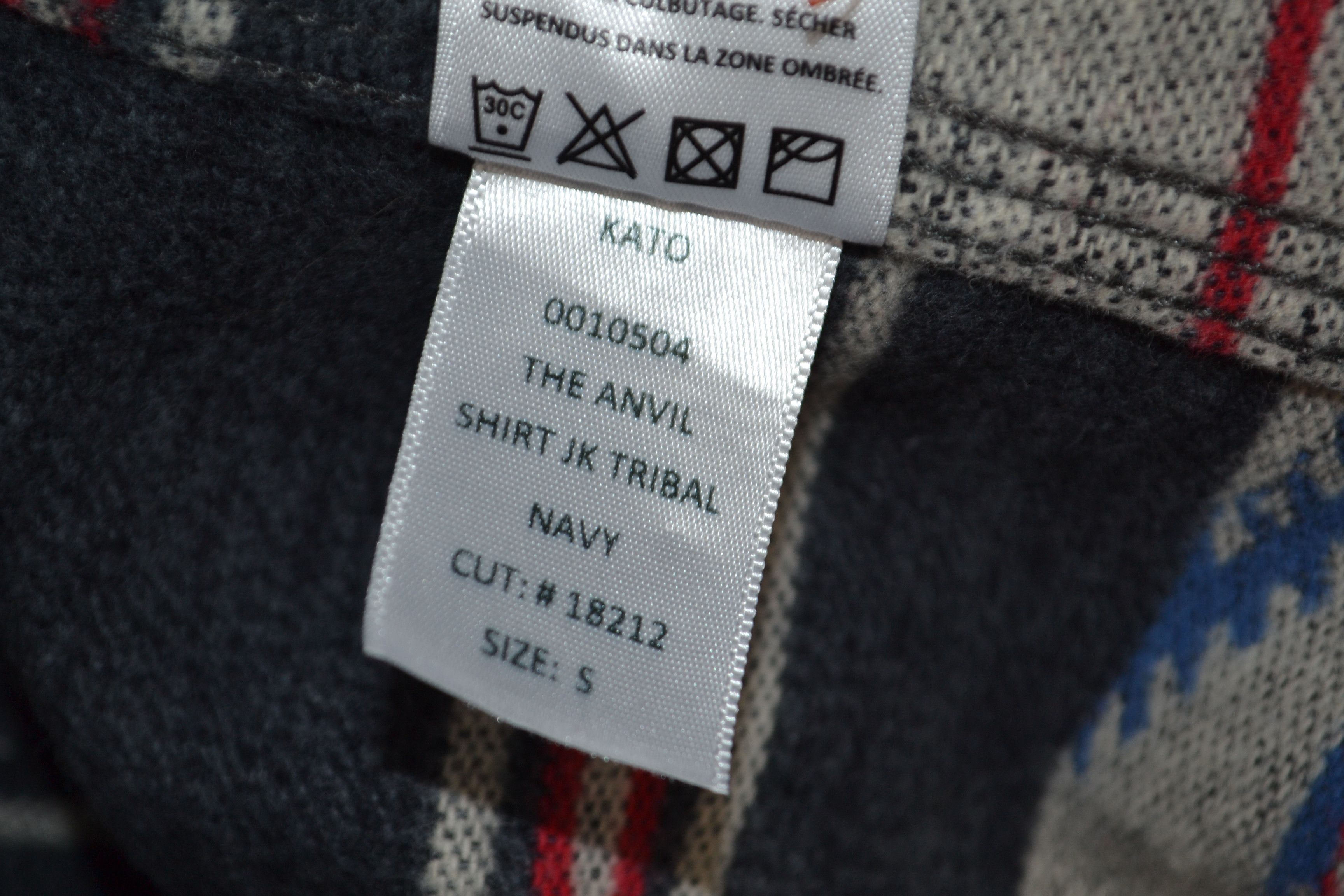 Hiroshi Kato Hiroshi Kato The Anvil Tribal Brushed Shirt Jacket Made USA Size US S / EU 44-46 / 1 - 11 Thumbnail