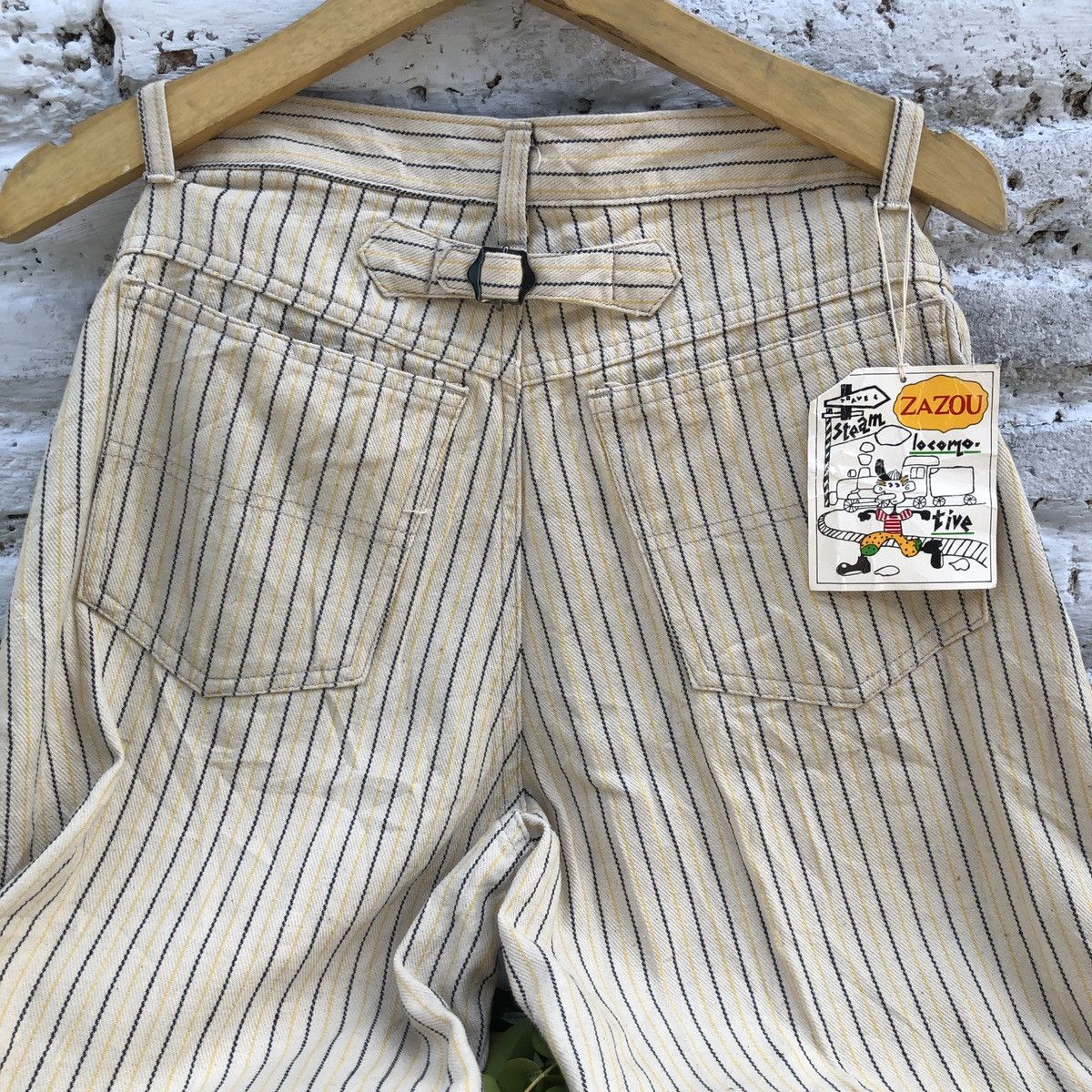 Japanese Brand × Johnbull ZAZOU JOHNBULL HIKORI STRIPE PANTS Size US 29 - 4 Thumbnail