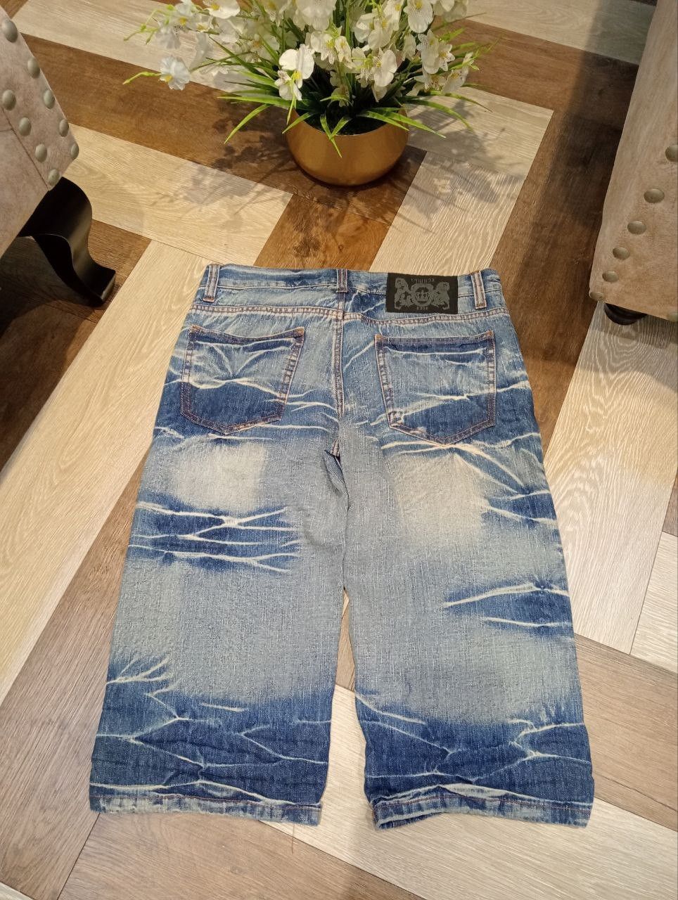 LOWBOX LOWBOX JAPAN BLUE DENIM SHORTPANTS Size US 33 - 8 Thumbnail