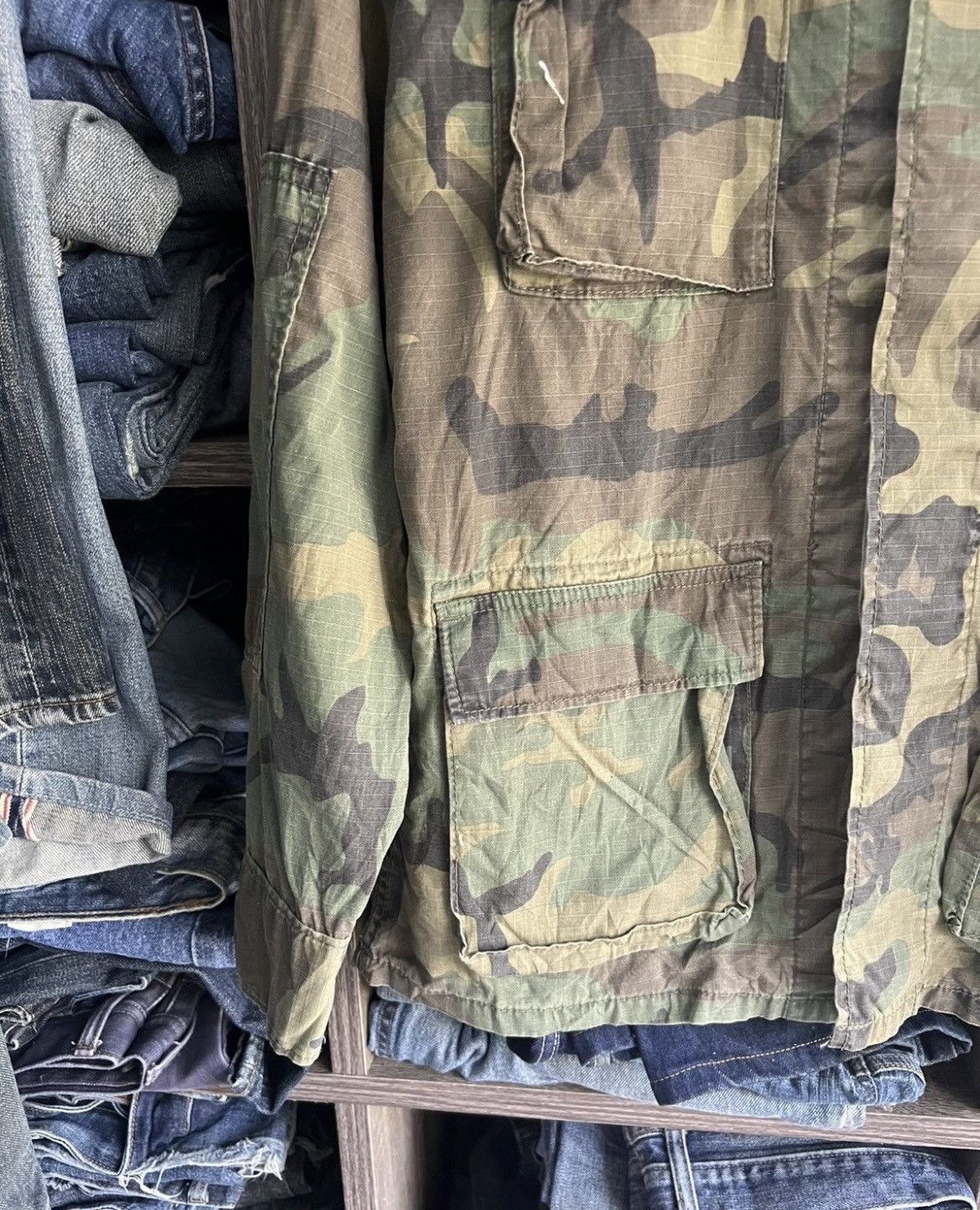 Avirex 🔥Rare Avirex US Navy Camo Army Jacket Size US M / EU 48-50 / 2 - 5 Thumbnail