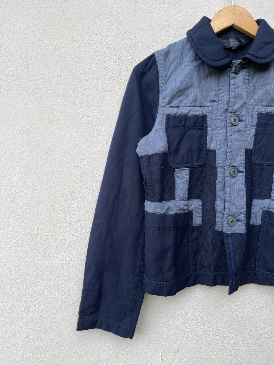 Comme des Garcons × Designer × Japanese Brand AD2010 Comme Des Garcons Patchwork Boro Jacket Size XS / US 0-2 / IT 36-38 - 7 Thumbnail
