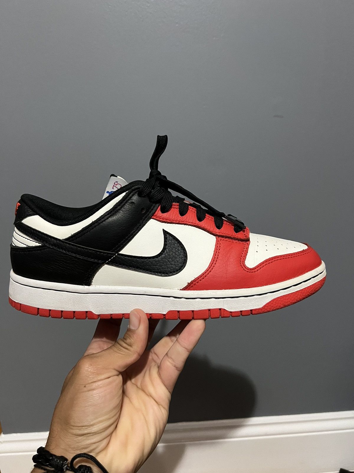 Nike Nike Dunk Low EMB 75th NBA Anniversary Size 9 Size US 9 / EU 42 - 2 Thumbnail