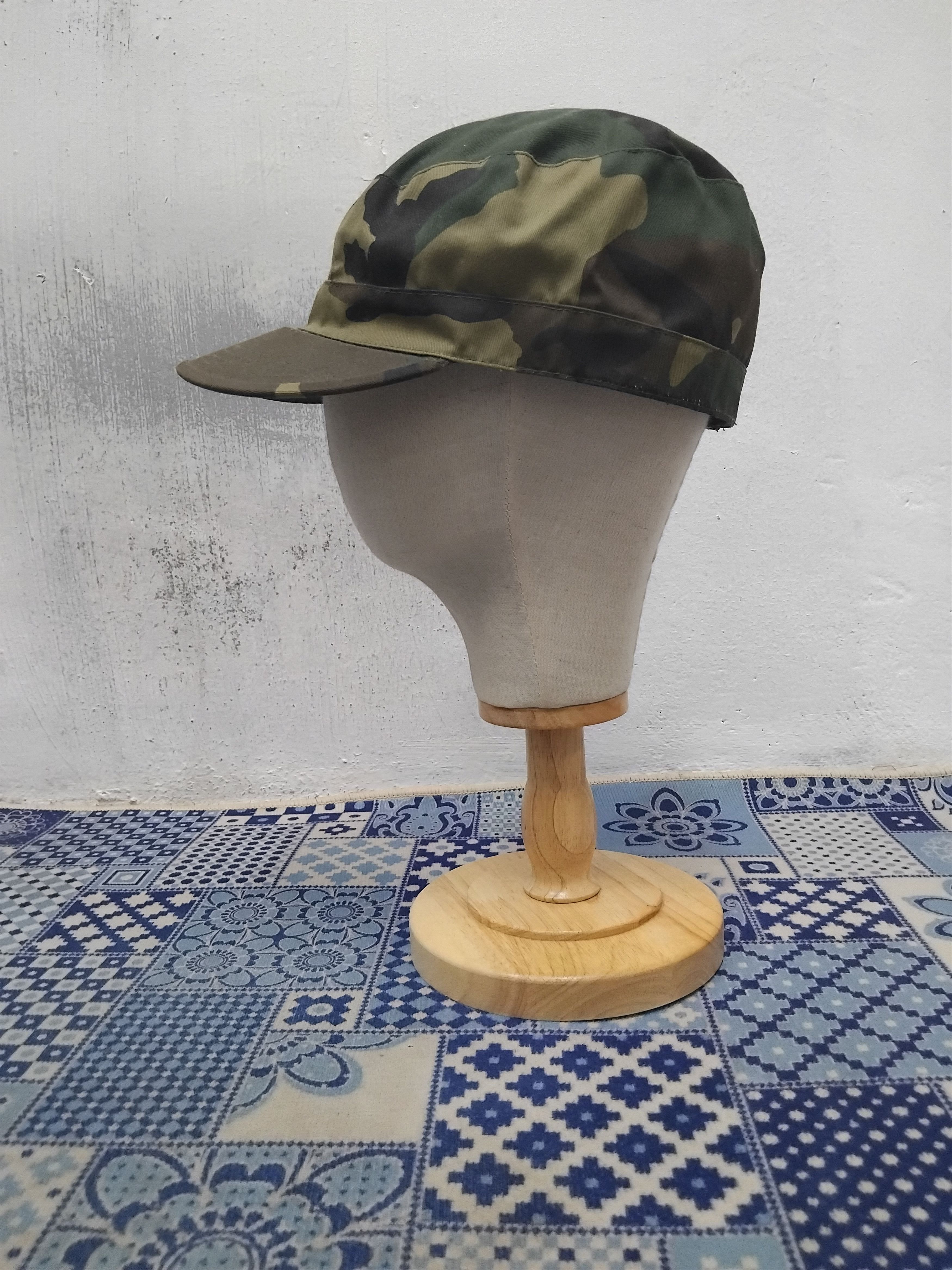Japanese Brand Camouflage military green cap Size ONE SIZE - 6 Thumbnail