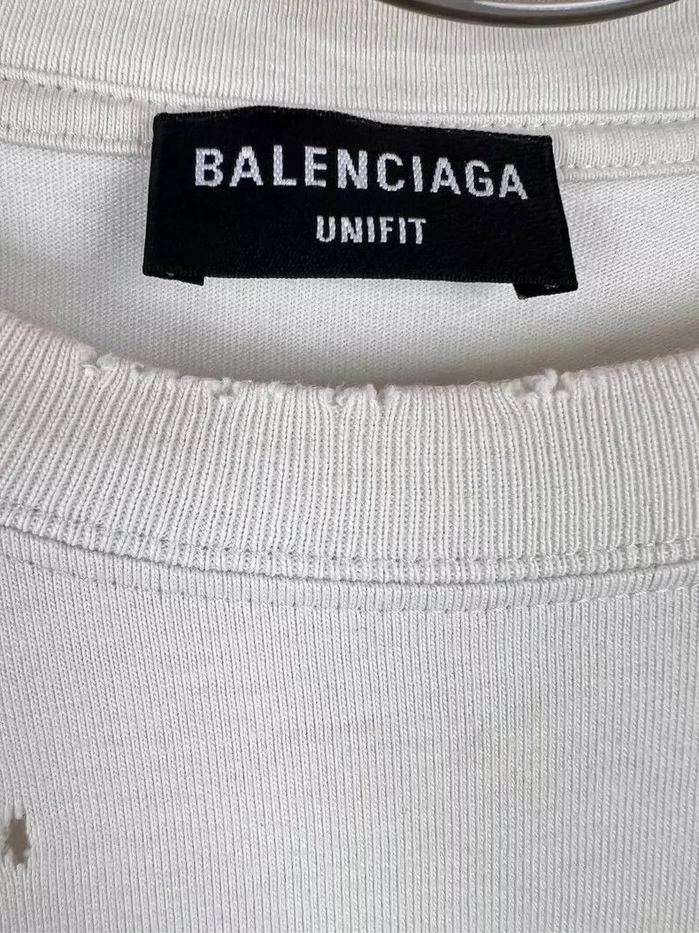 Other Balenciaga White do old damage self-introduction short sle Size US S / EU 44-46 / 1 - 4 Thumbnail