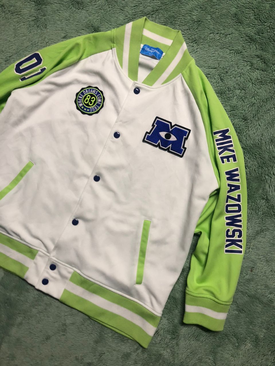 Cartoon Network × Disney MONSTER TOKYO DISNEY RESORT VARSITY NICE DESIGN Size US L / EU 52-54 / 3 - 6 Thumbnail