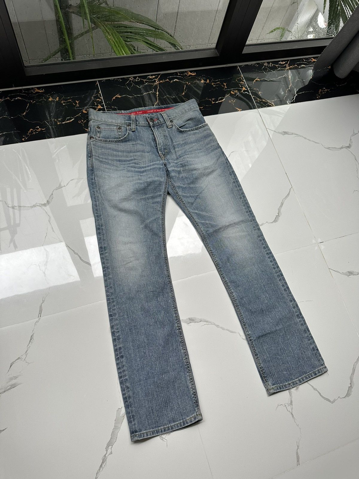 Edwin × Japanese Brand × Vintage EDWIN VINTAGE Y2K STREETWEAR JAPAN JEANS Size US 31 - 2 Thumbnail