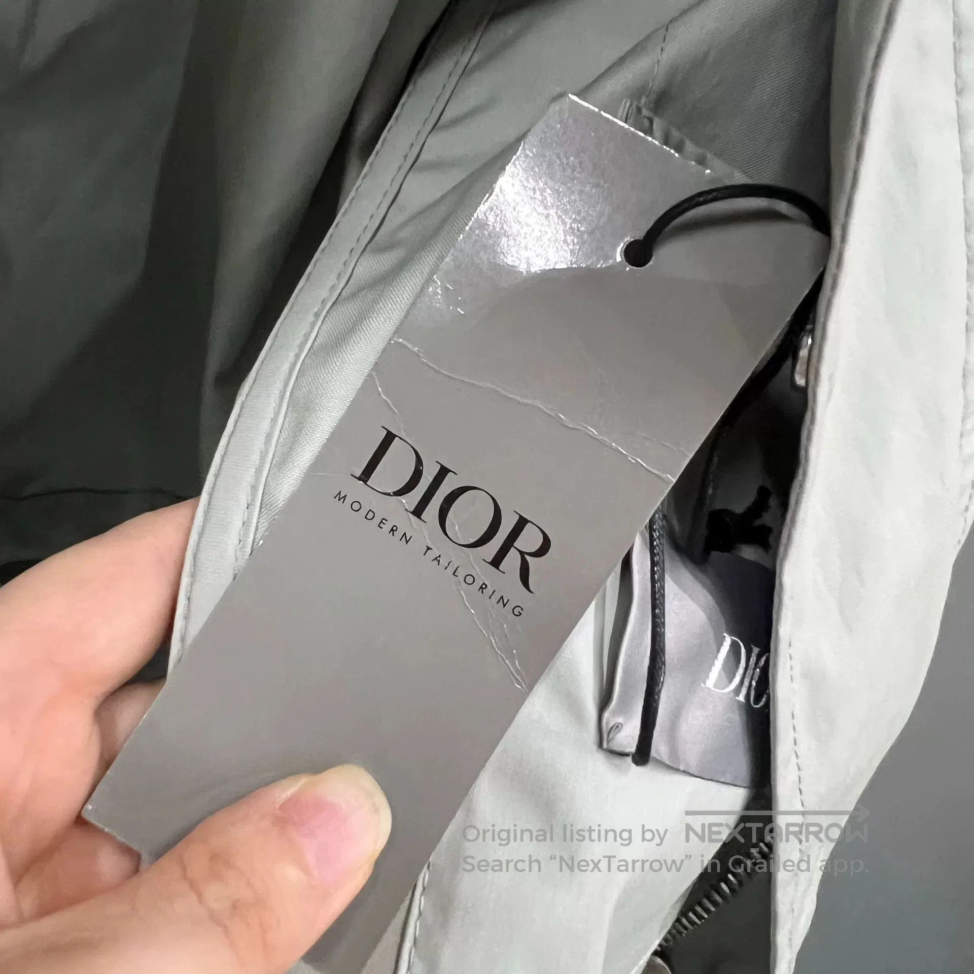 Dior Dior Hooded Zip Jacket in Light Color. Size US L / EU 52-54 / 3 - 4 Thumbnail