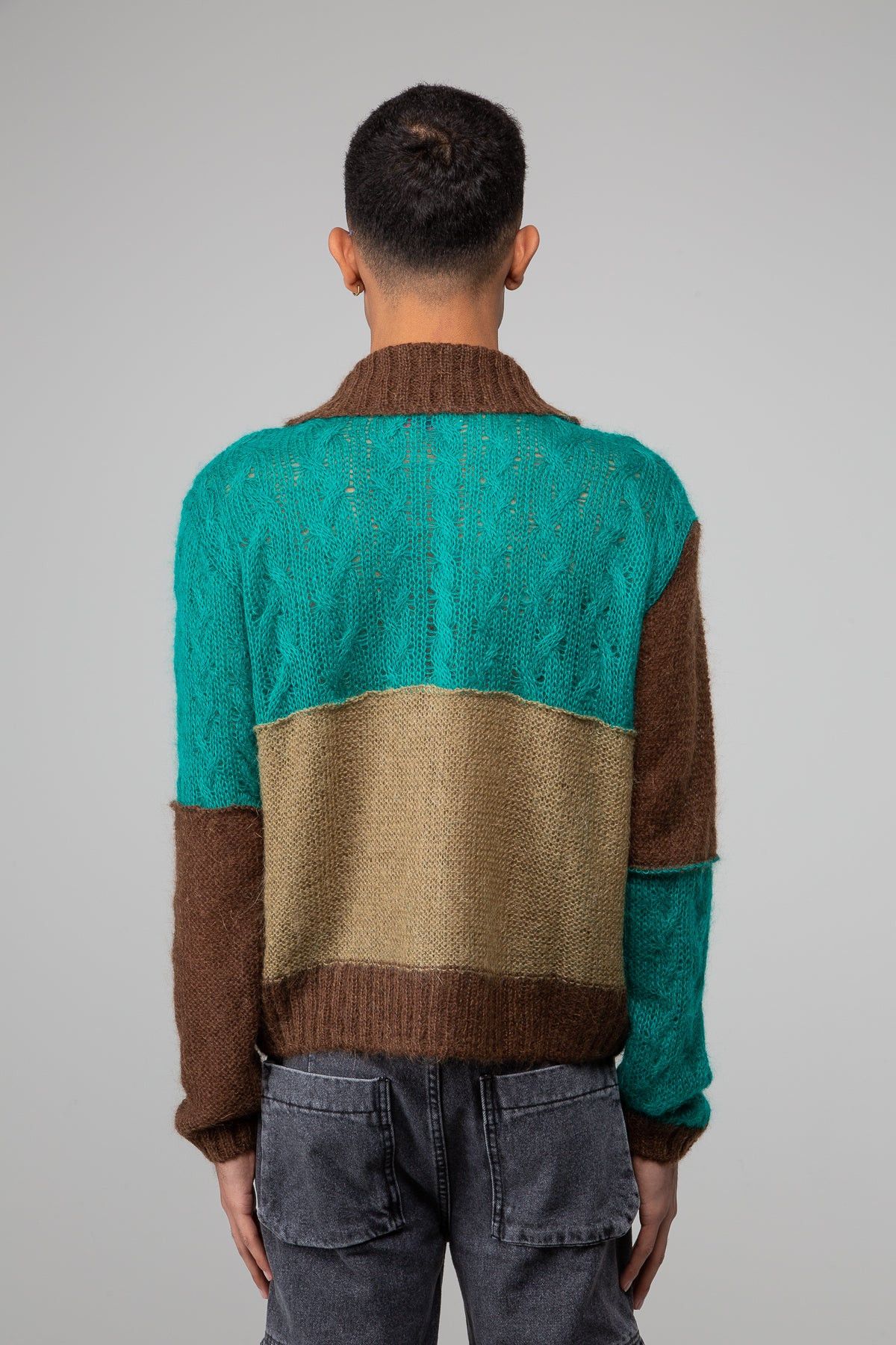 Andersson Bell $410 NWT Andersson Bell Mateira Patchwork Cardigan Size US L / EU 52-54 / 3 - 3 Thumbnail