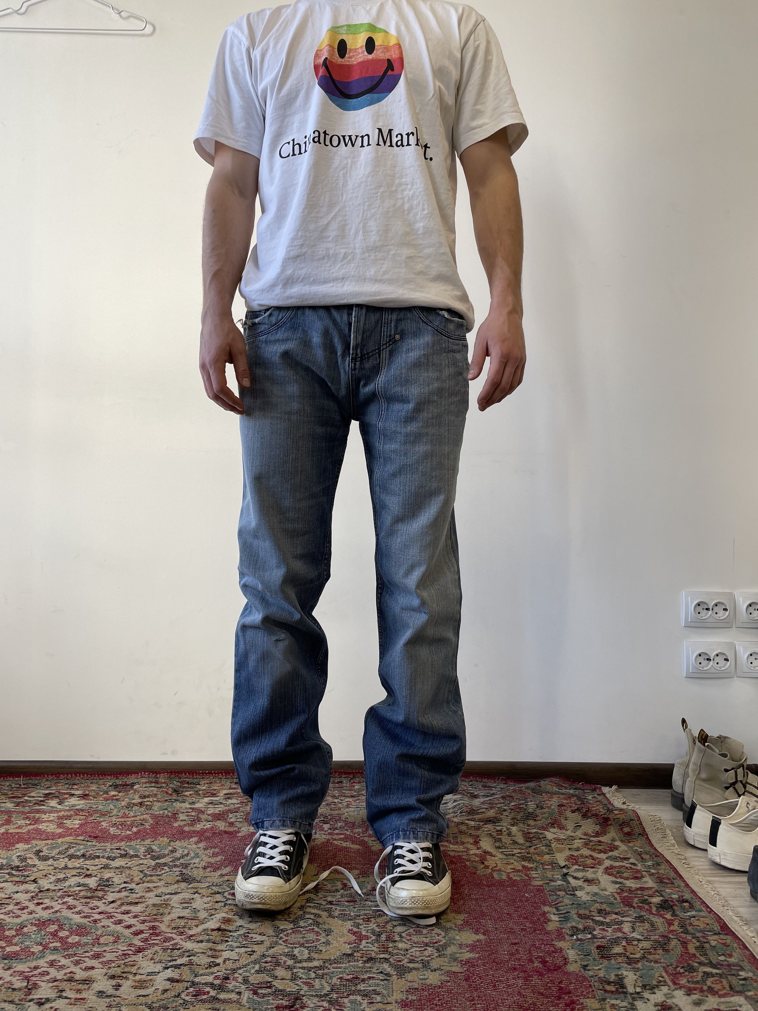 Diesel Diesel Industry Vintage y2k Denim Jeans 6055AC Size US 36 / EU 52 - 2 Thumbnail
