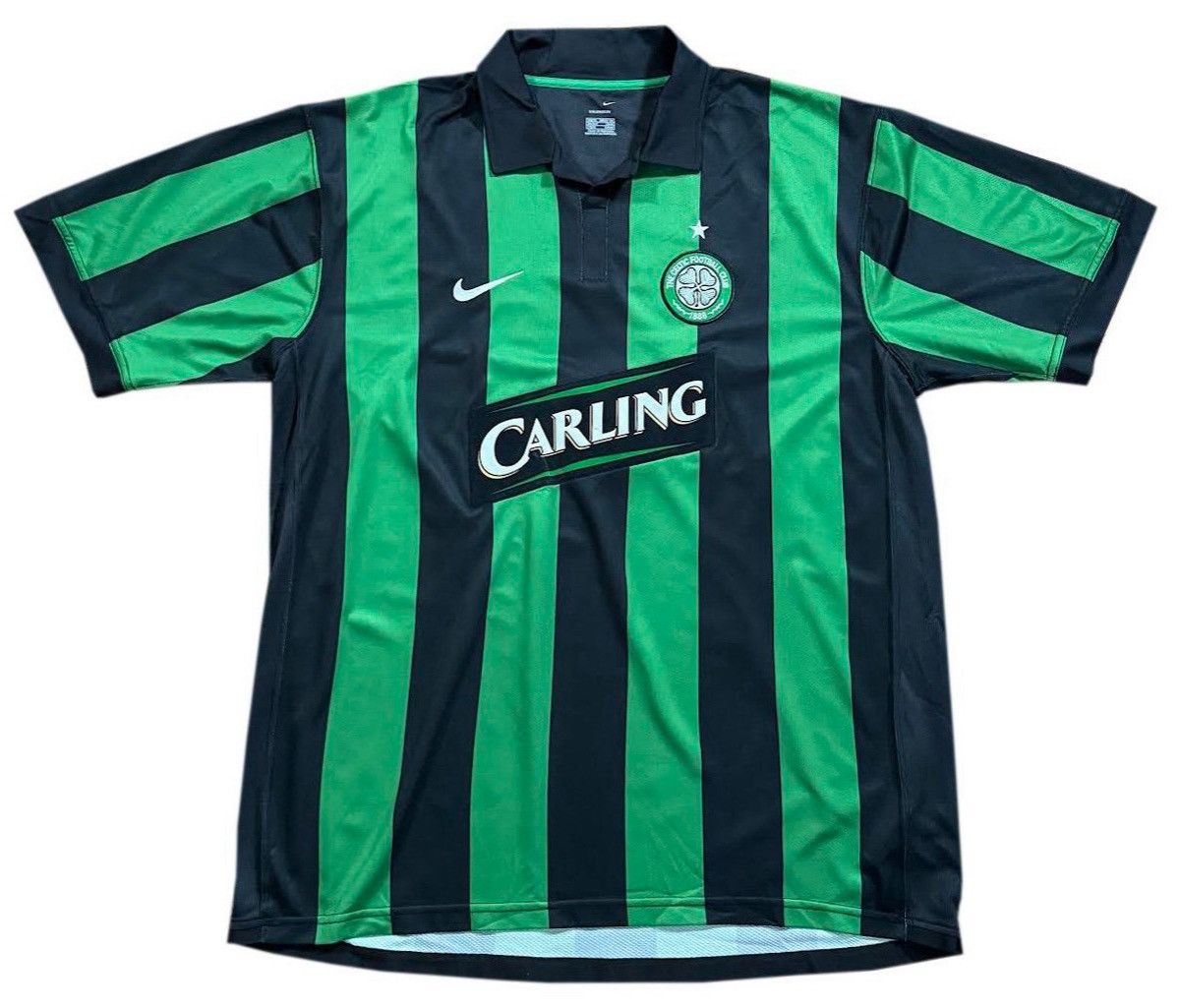 Nike Vintage Nike The Celtic Football Club Carling Jersey Size XL Size US XL / EU 56 / 4 - 1 Thumbnail