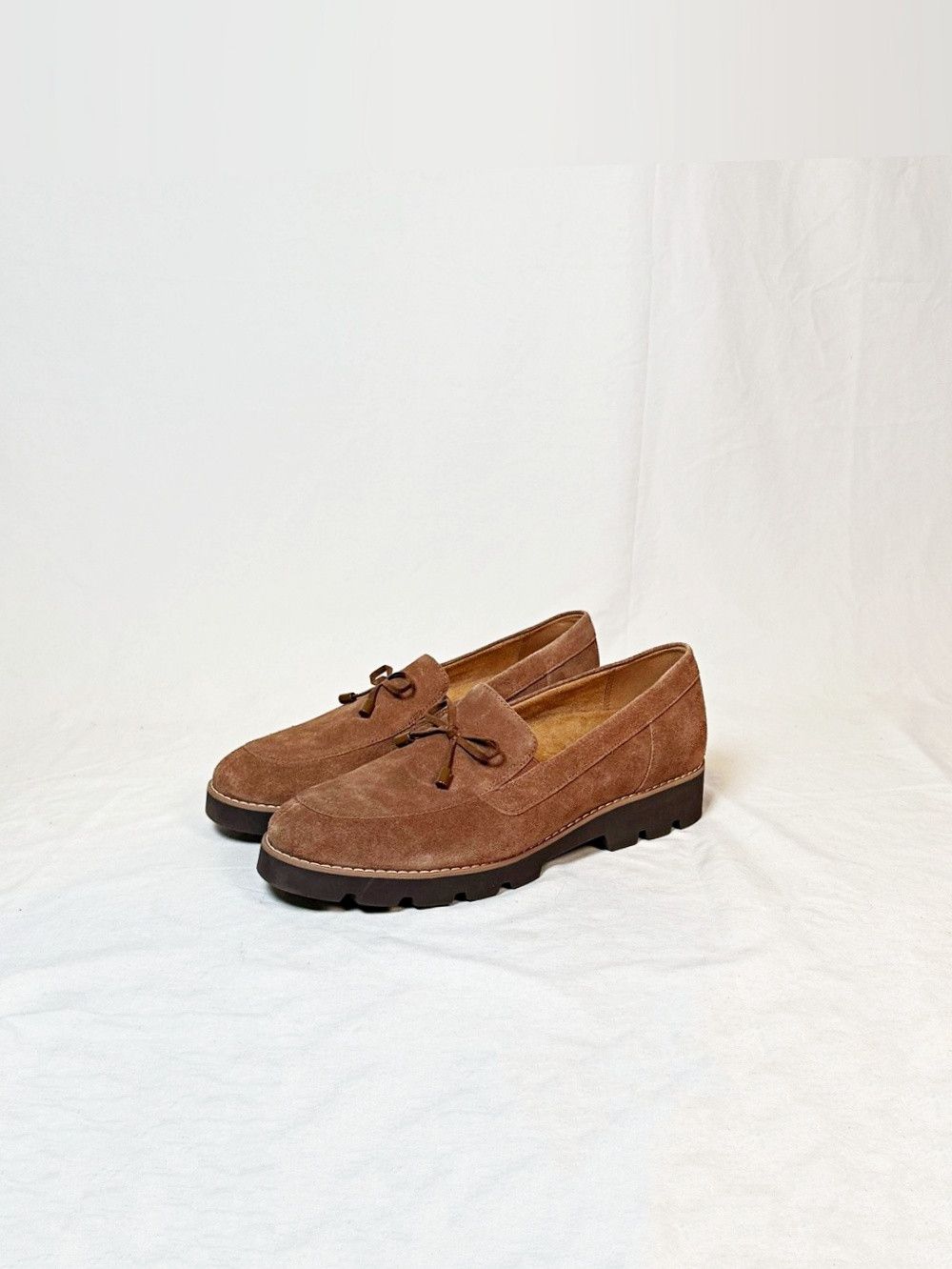 Vionic Vionic Finley Womens Brown Suede Bow Loafers~8.5~ Size US 8.5 / IT 38.5 - 1 Thumbnail