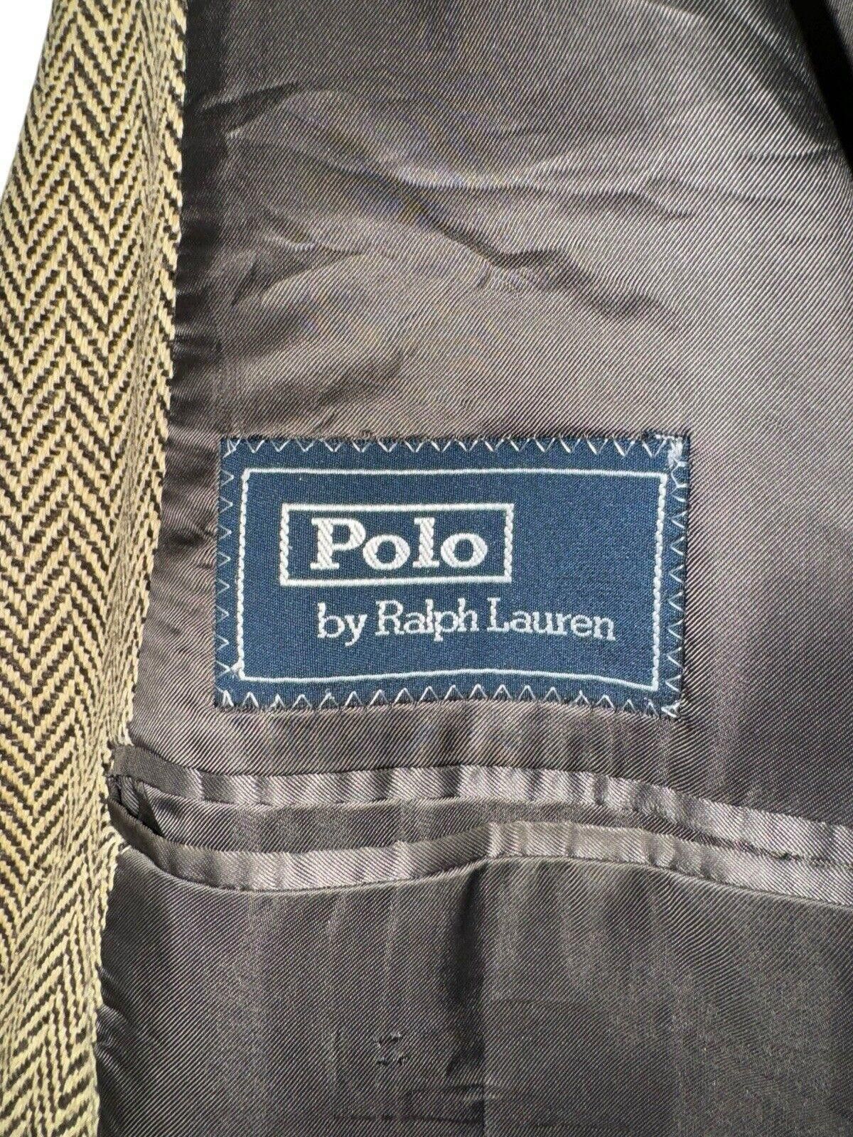 Polo Ralph Lauren Polo Ralph Lauren Congressman Silk Tweed Coat 46R MSRP $695 Size 42R - 9 Thumbnail