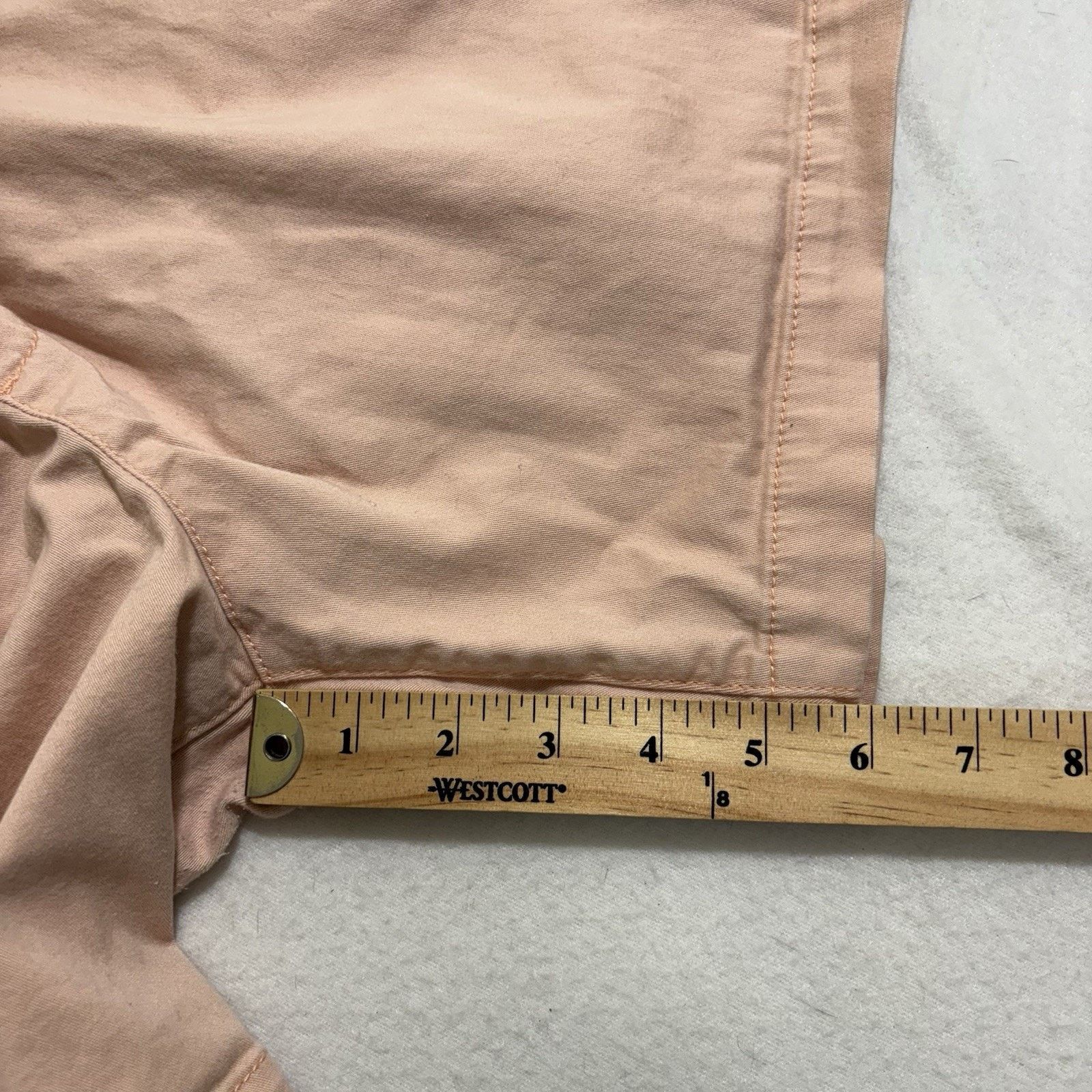 Pacsun Pacsun Large Cotton Textured Volley Shorts Drawstring Pink Size US 36 / EU 52 - 10 Thumbnail