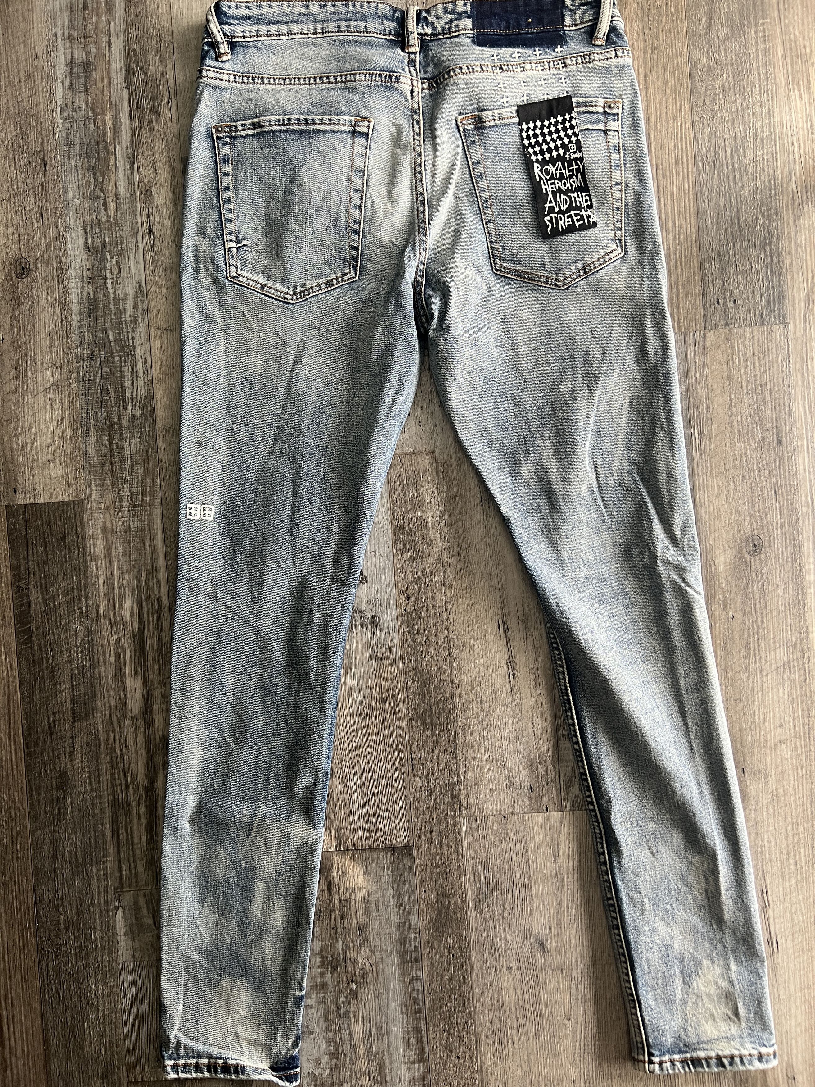 Ksubi Ksubi " Van Winkle Dripp " Skinny Jeans Size US 34 / EU 50 - 2 Thumbnail