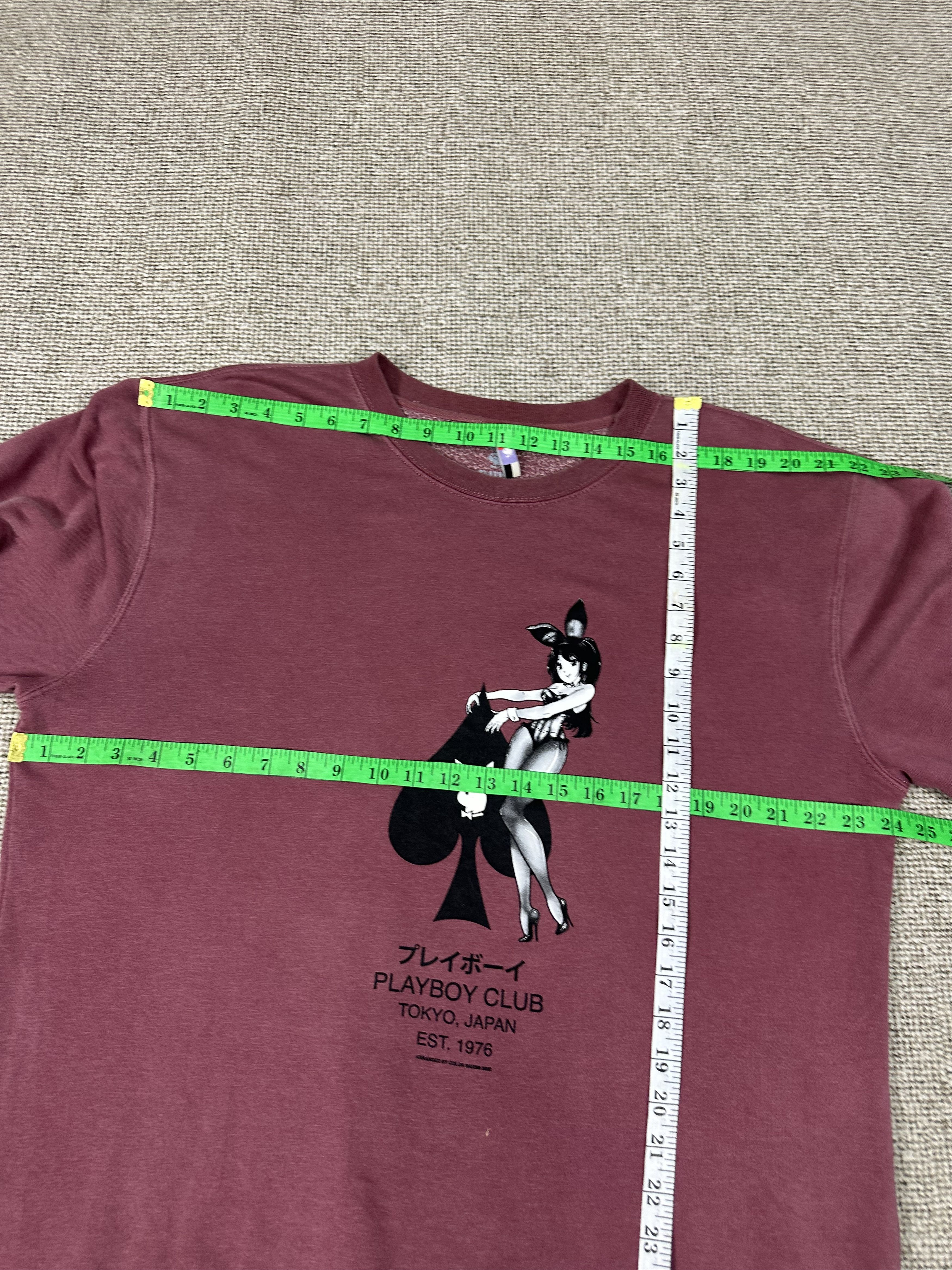 Playboy Playboy Tokyo Japan Arrange by Color Bars Crewneck Z485 Size US L / EU 52-54 / 3 - 9 Thumbnail