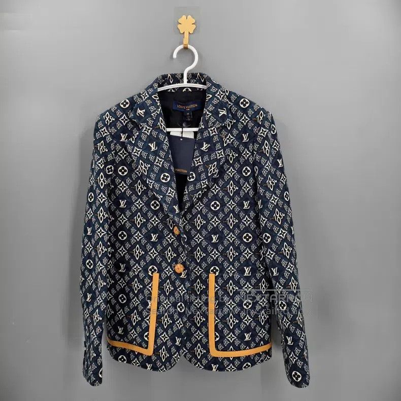 Louis Vuitton Louis Vuitton 1854 presbyopic full print suit jacket Size XS / US 0-2 / IT 36-38 - 1 Thumbnail