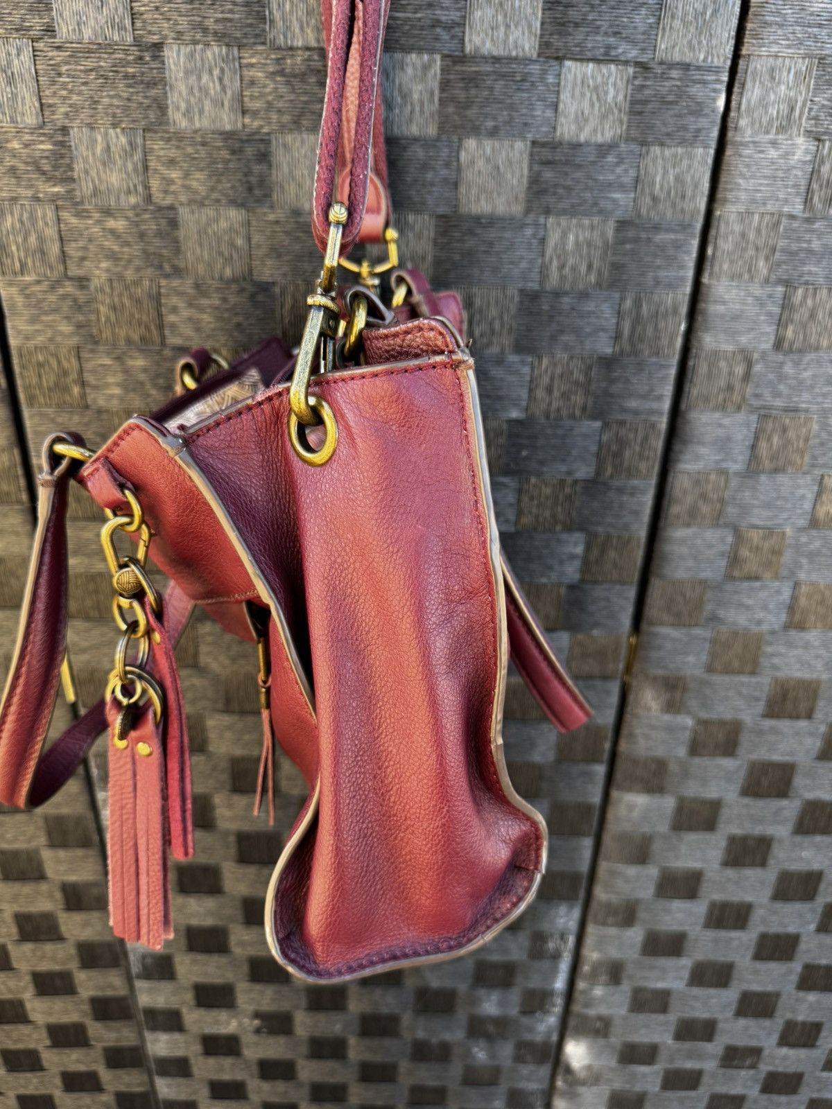 The Sak The Sak Alameda Tote Burgundy Size ONE SIZE - 5 Thumbnail