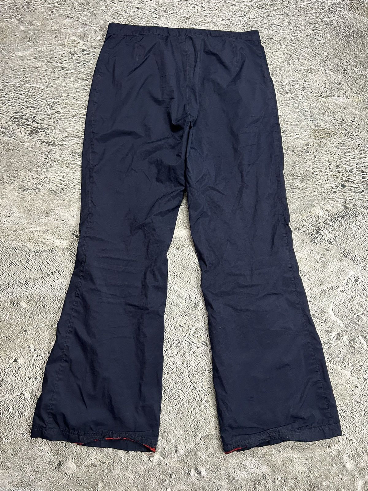 Adidas Adidas vintage navy red nylon track pants bootcut 2000s Size US 32 / EU 48 - 9 Thumbnail