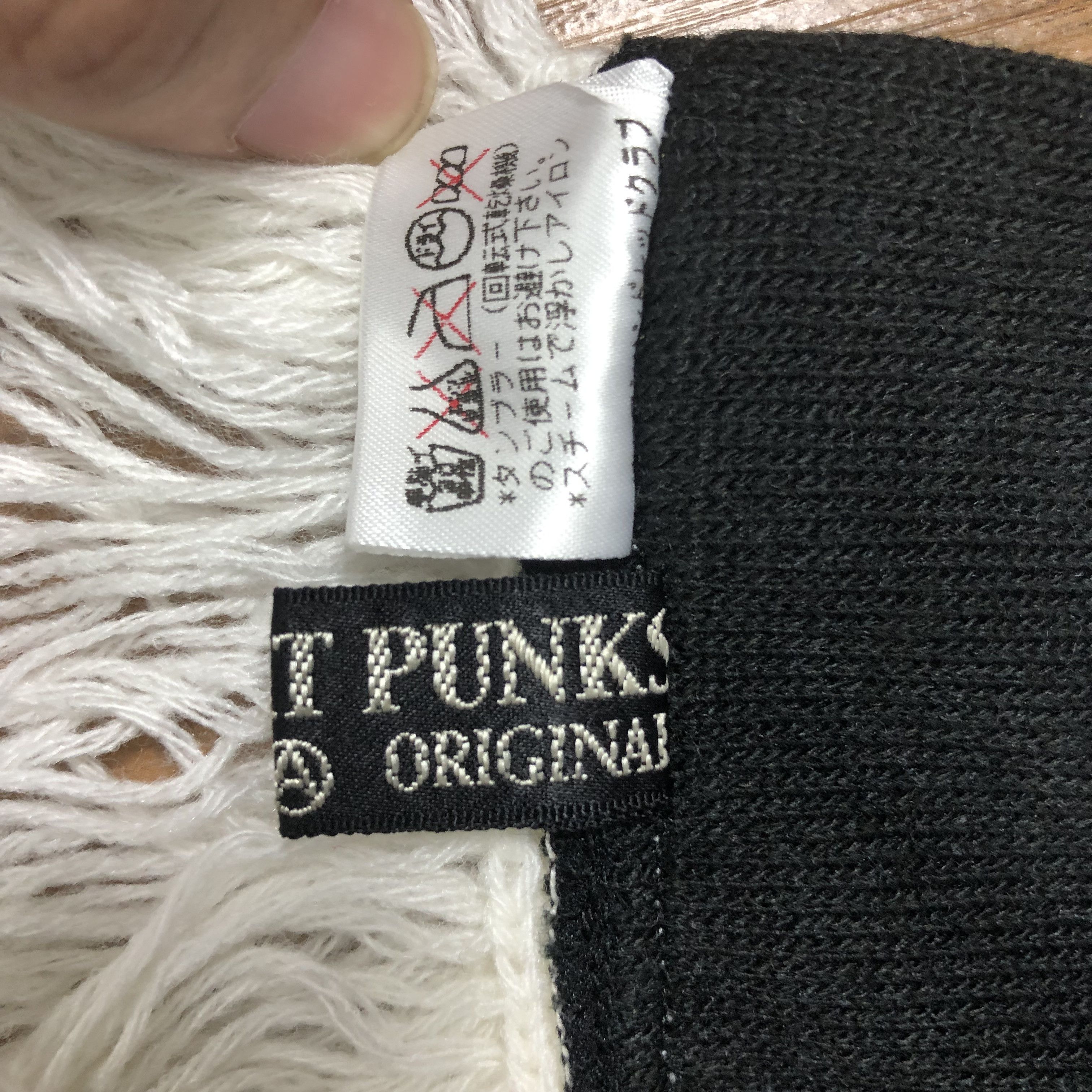 Vintage Vintage Hell Cat Punk Scarf Muffler MF409 Size ONE SIZE - 4 Thumbnail