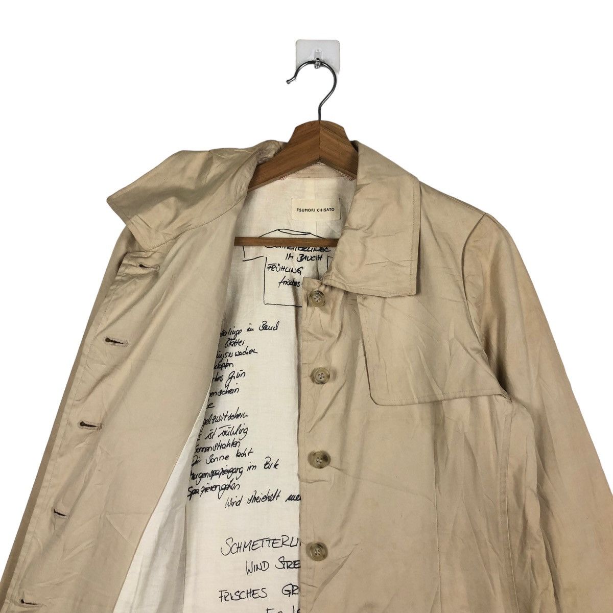Issey Miyake 🔥90’s TSUMORI CHISATO ISSEY MIYAKE LONG JACKET Size US M / EU 48-50 / 2 - 10 Thumbnail