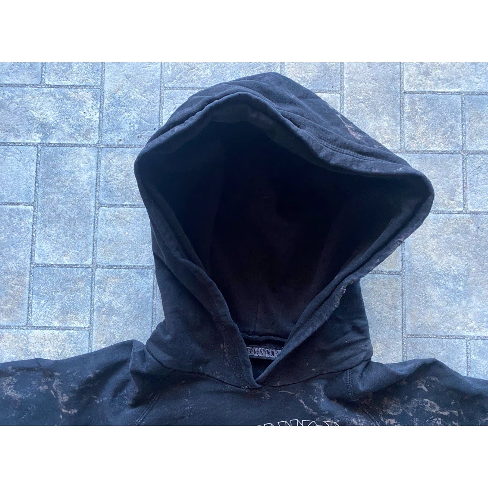 Vintage Evil Genius Hoodie Men L Black Damaged Distressed Skeletons Made In USA Mens Hoodie Size US L / EU 52-54 / 3 - 5 Thumbnail