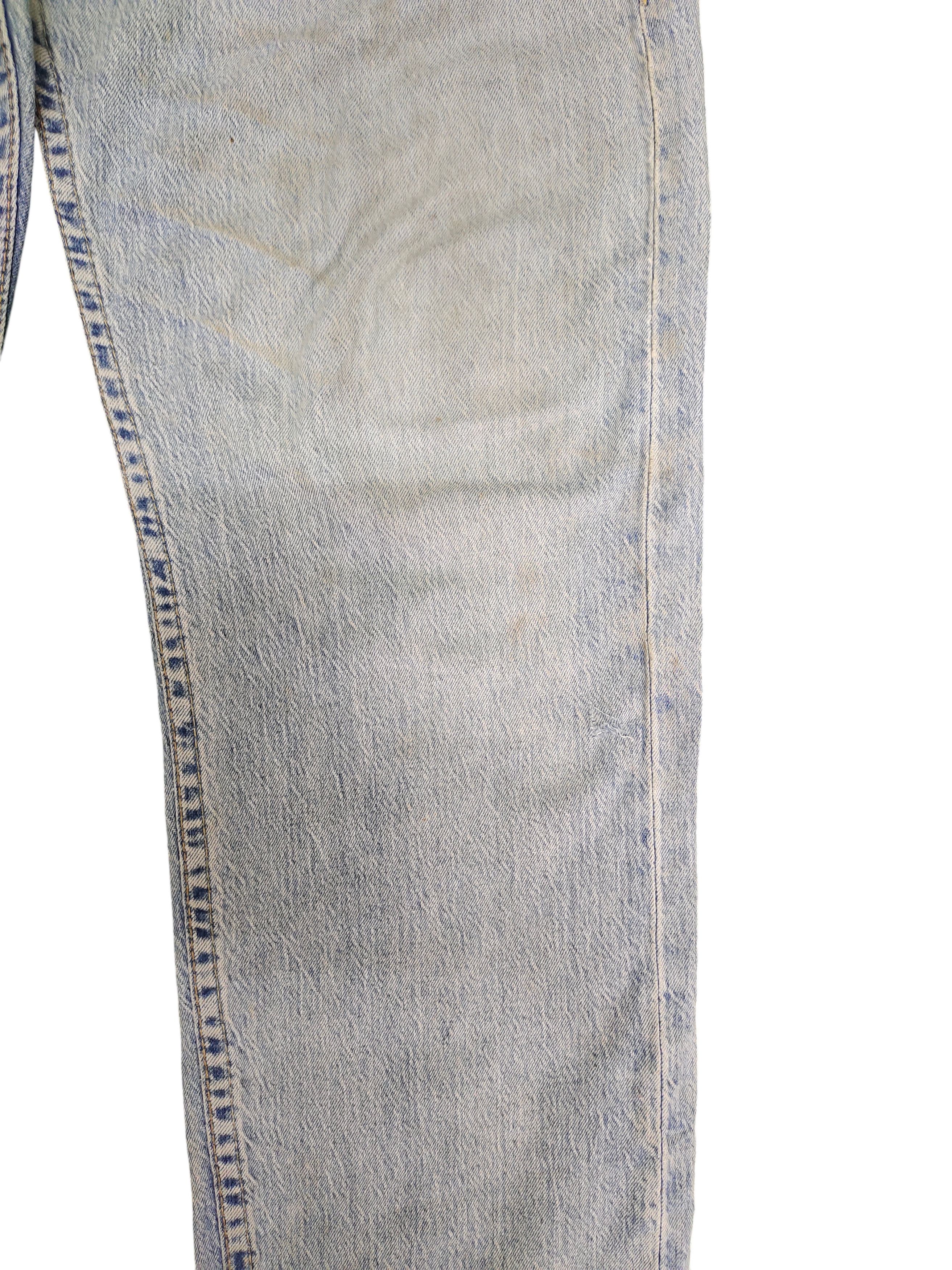 Comme des Garcons × Undercover Levis 505 Big E Distress Dirt Faded Denim Jeans Size US 34 / EU 50 - 3 Thumbnail