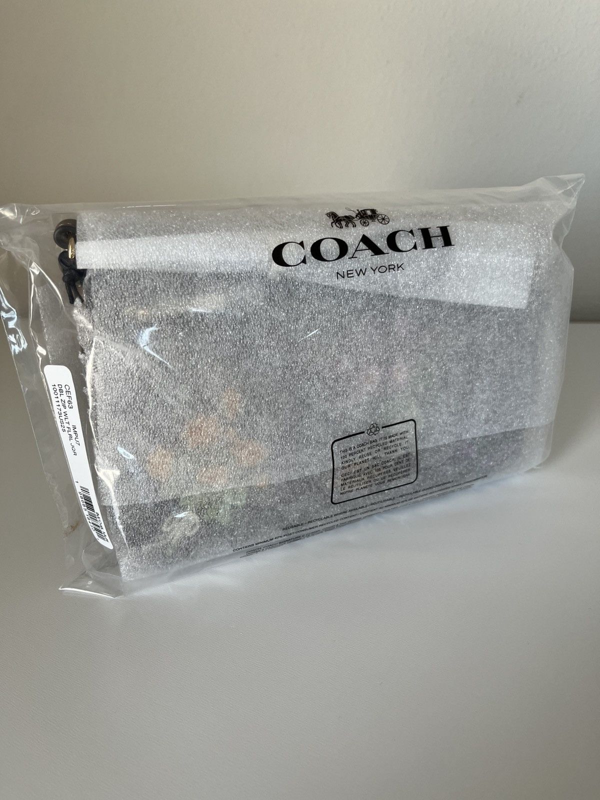 Coach Coach Large Double Zip Wristlet Size ONE SIZE - 10 Thumbnail