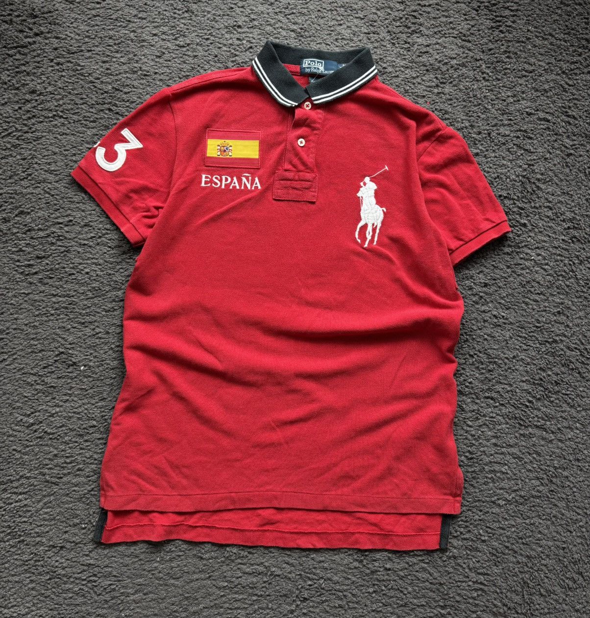 Polo Ralph Lauren Polo Ralph Lauren espana polo t shirt vintage Size US M / EU 48-50 / 2 - 1 Thumbnail