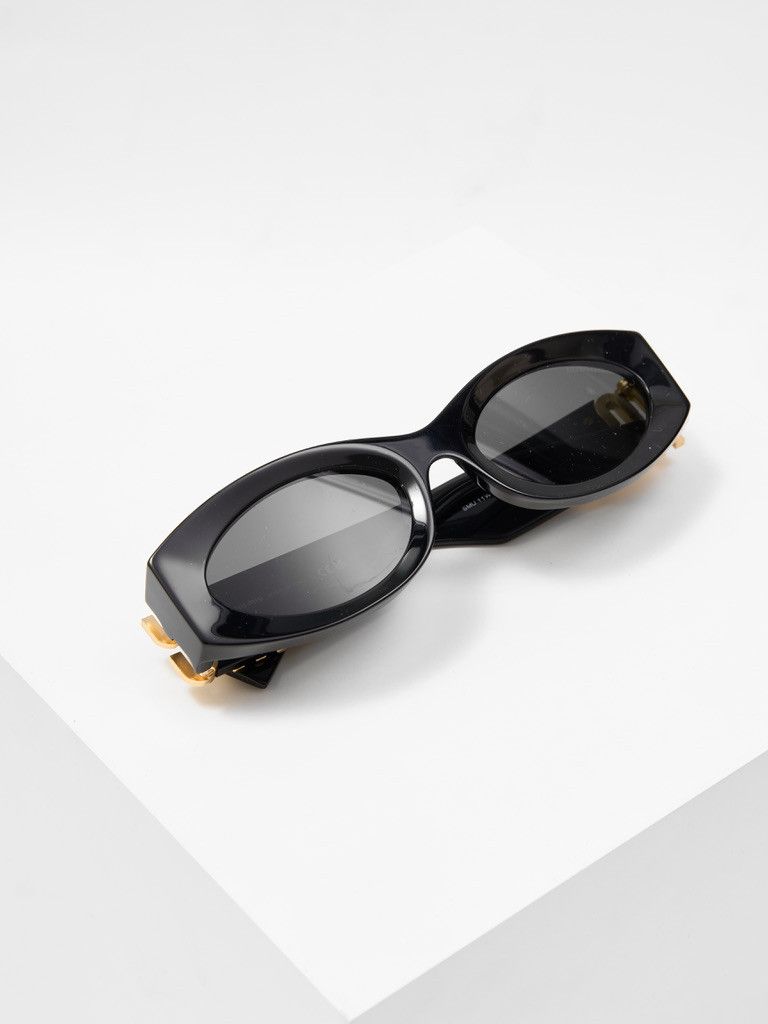 Miu Miu MIU MIU MU 11WS 1AB5S0 Glimpse Sunglasses BLACK Size ONE SIZE - 2 Thumbnail