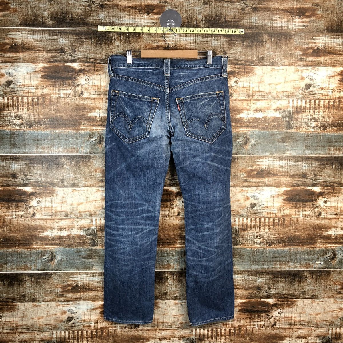 Levi's × Vintage DL Levis Blue Denim Pants #C190 Size US 31 - 12 Thumbnail