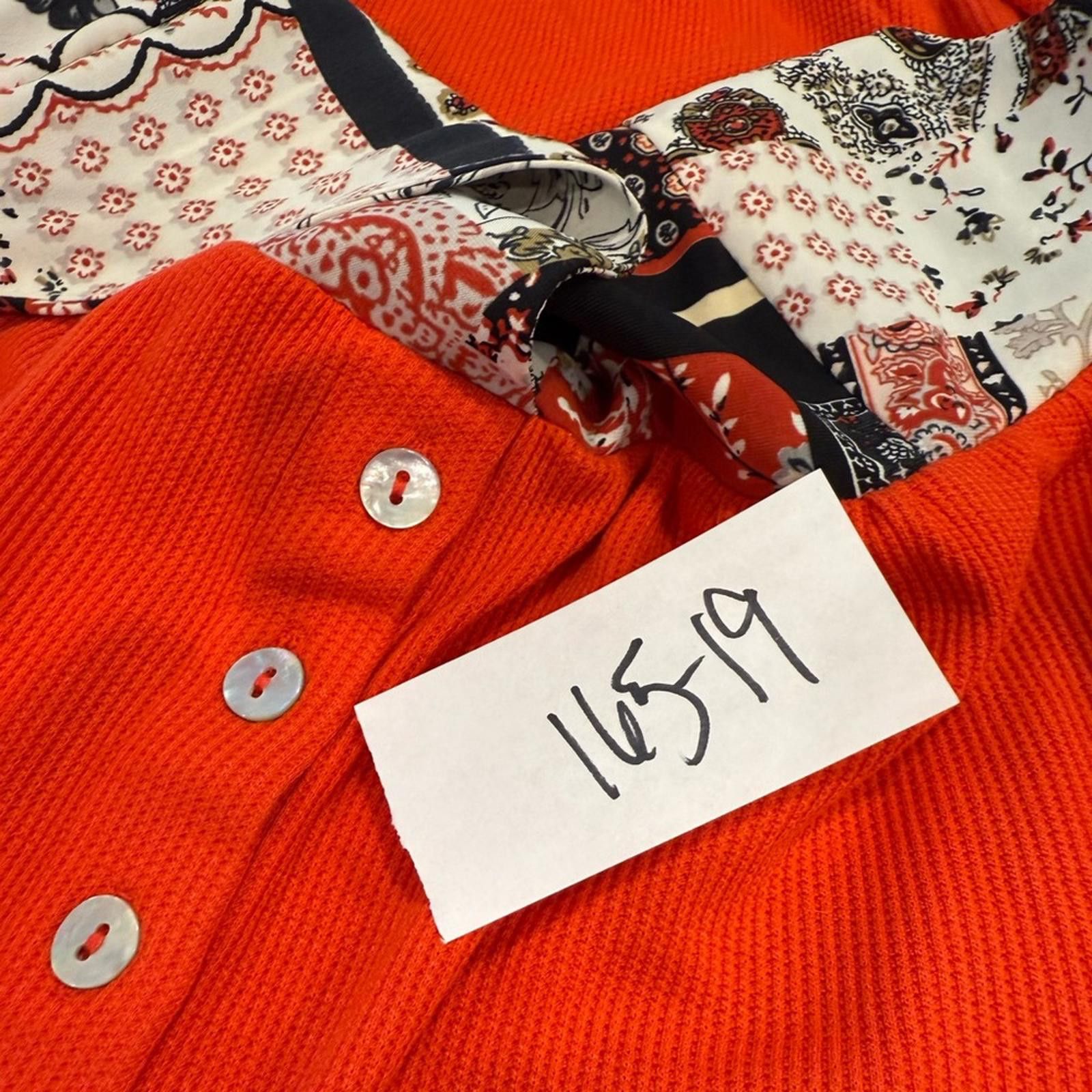 Polo Ralph Lauren Pol boho red & patchwork tank top SZ SM Size S / US 4 / IT 40 - 10 Thumbnail