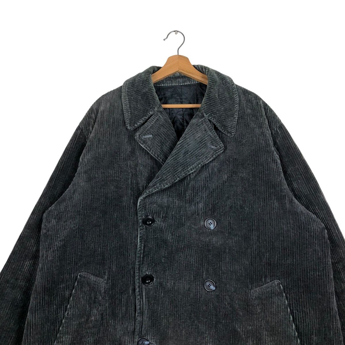 Yohji Yamamoto 🔥VINTAGE LONG JACKET CORDUROY YOHJI YAMAMOTO AAR Size US L / EU 52-54 / 3 - 3 Thumbnail
