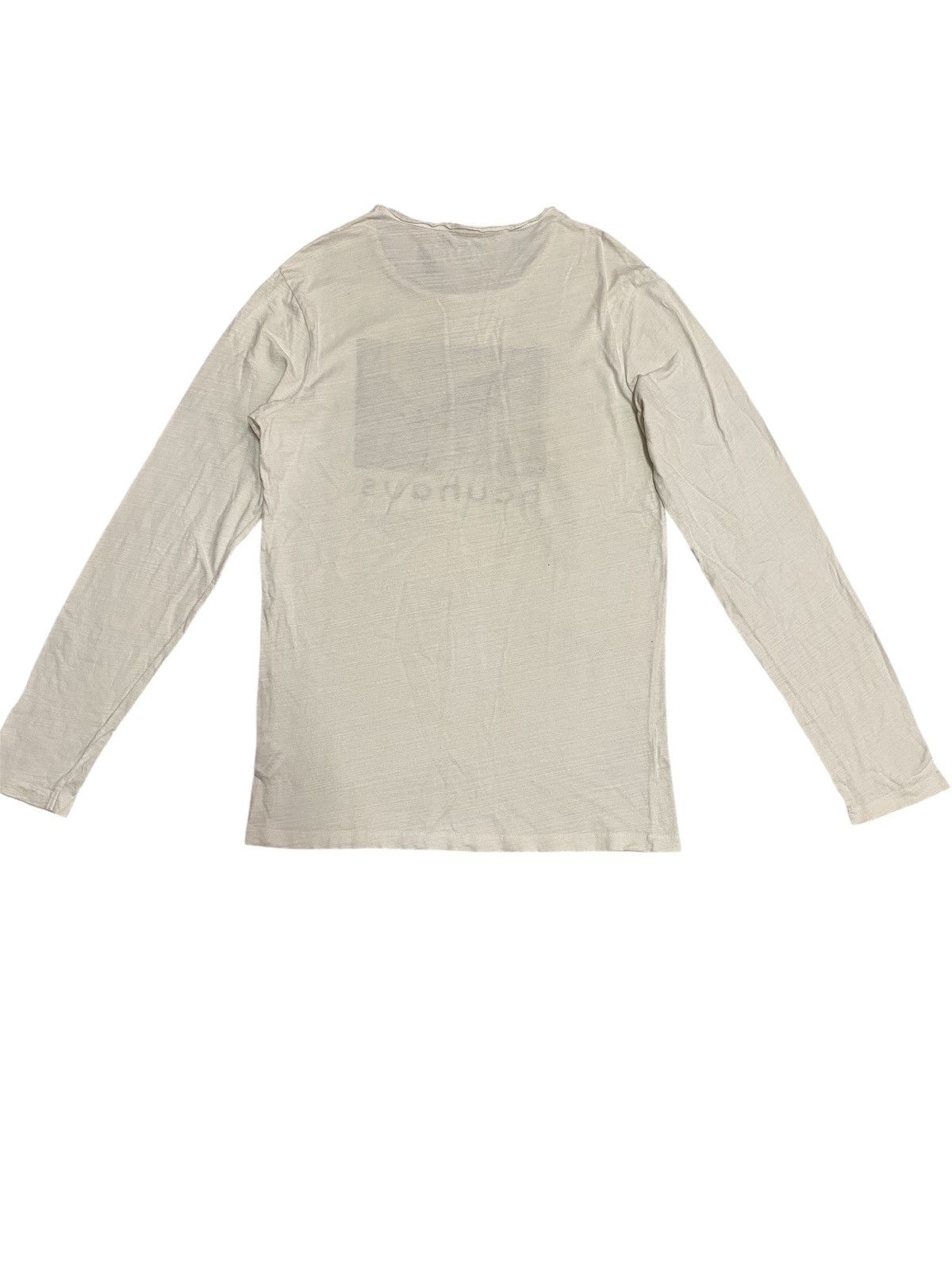Neil Barrett Niel Barret x bauhaus punk band longsleeve shirts Size US M / EU 48-50 / 2 - 4 Thumbnail