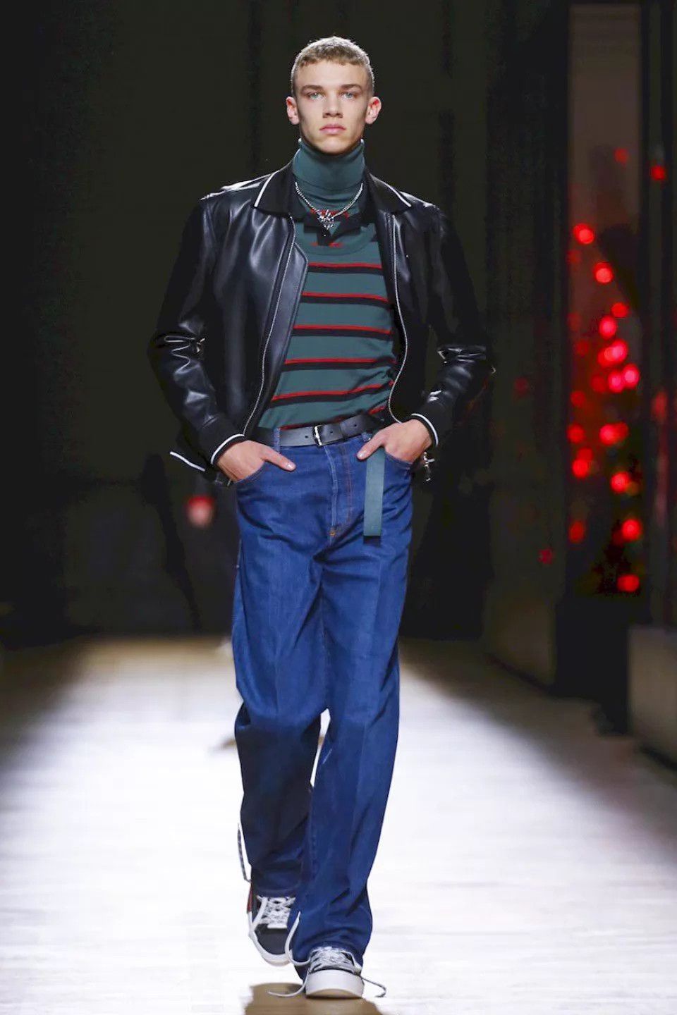 Dior Dior Homme Runway Lambskin Biker Bee Embroidered 50 Size US M / EU 48-50 / 2 - 2 Thumbnail
