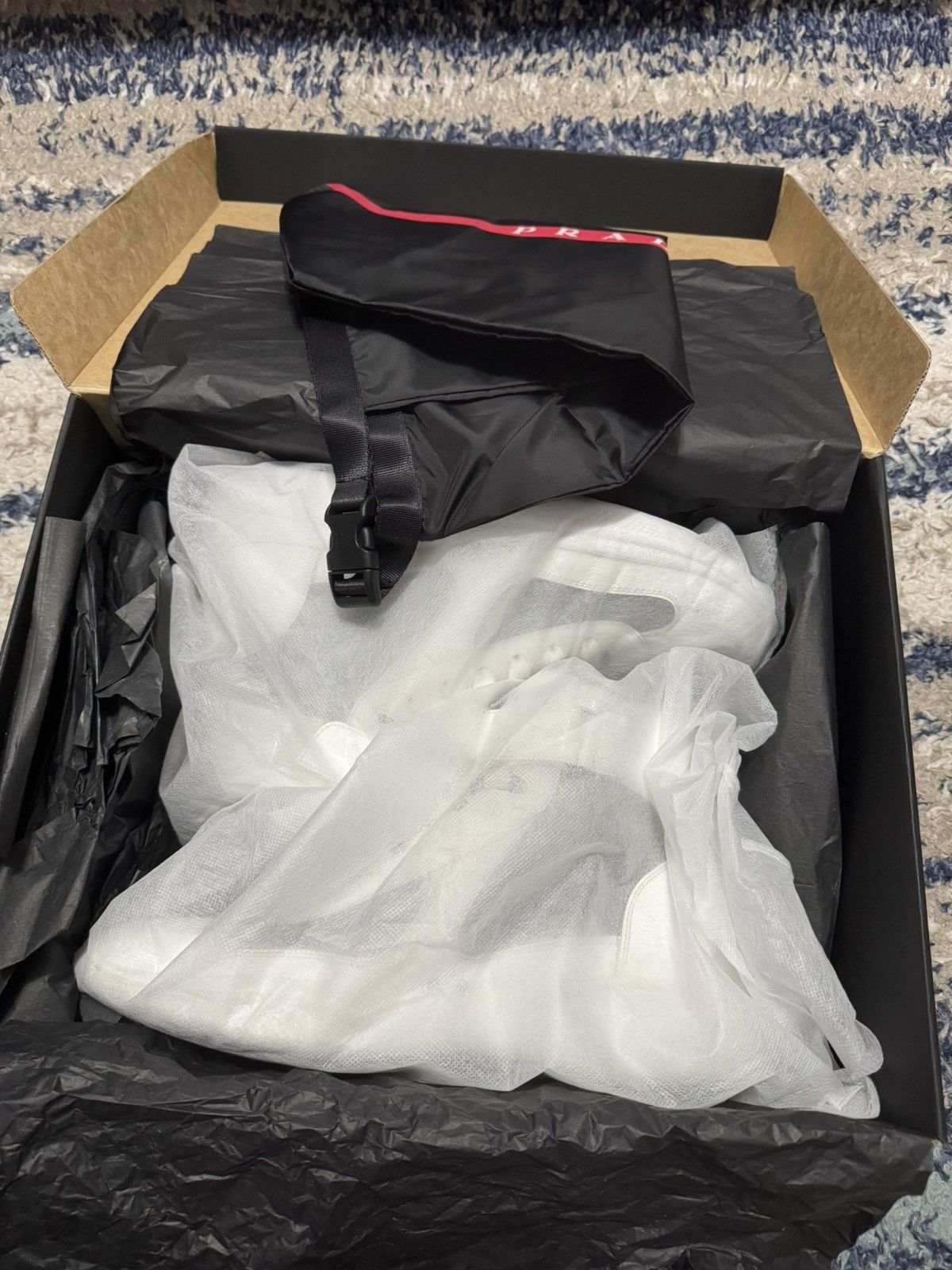 Prada Prada America’s Cup Patent Leather Hi-Top Sneakers Size US 9 / EU 42 - 9 Thumbnail