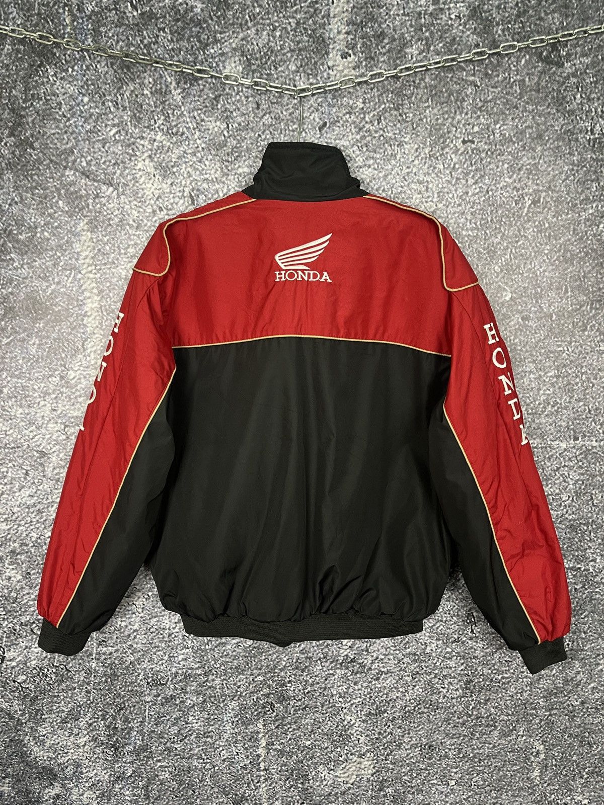 Honda Vintage Honda Racing Team Jacket Dunlop Y2K Big Logo F1 Rare Size US S / EU 44-46 / 1 - 13 Thumbnail