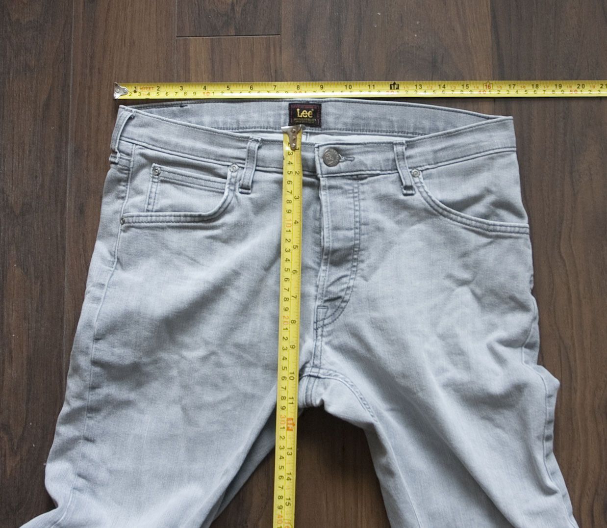 Lee Lee Jeans Daren Size 34x28 Gray Size US 34 / EU 50 - 7 Thumbnail