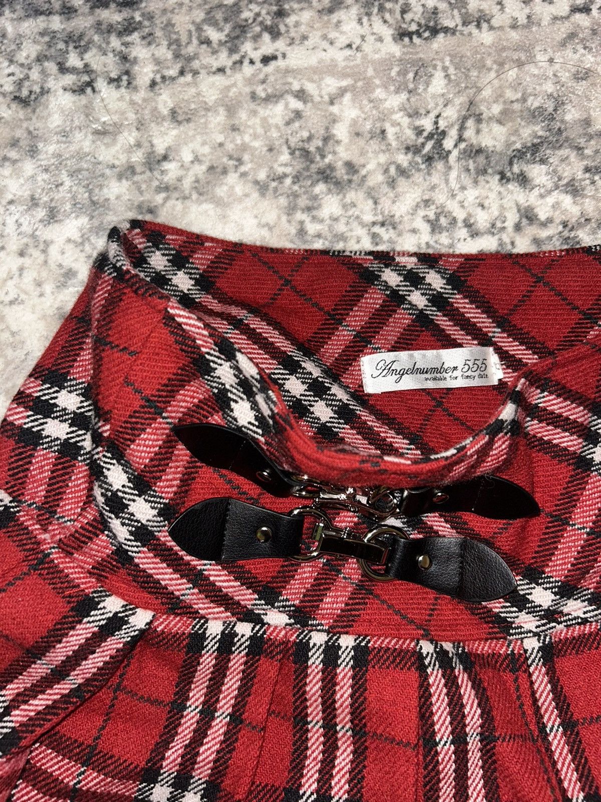Vintage Punk Tartan Low-rise Mini Skirt Size 26" / US 2 / IT 38 - 5 Thumbnail