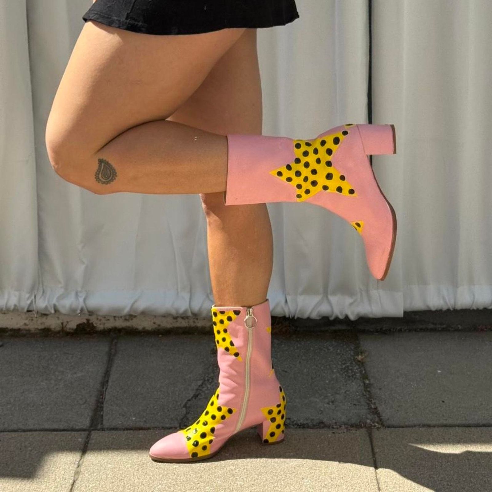 Other Zig Zag Goods ✿ You’re a Star Gogo Boots Size US 6 / IT 36 - 2 Thumbnail