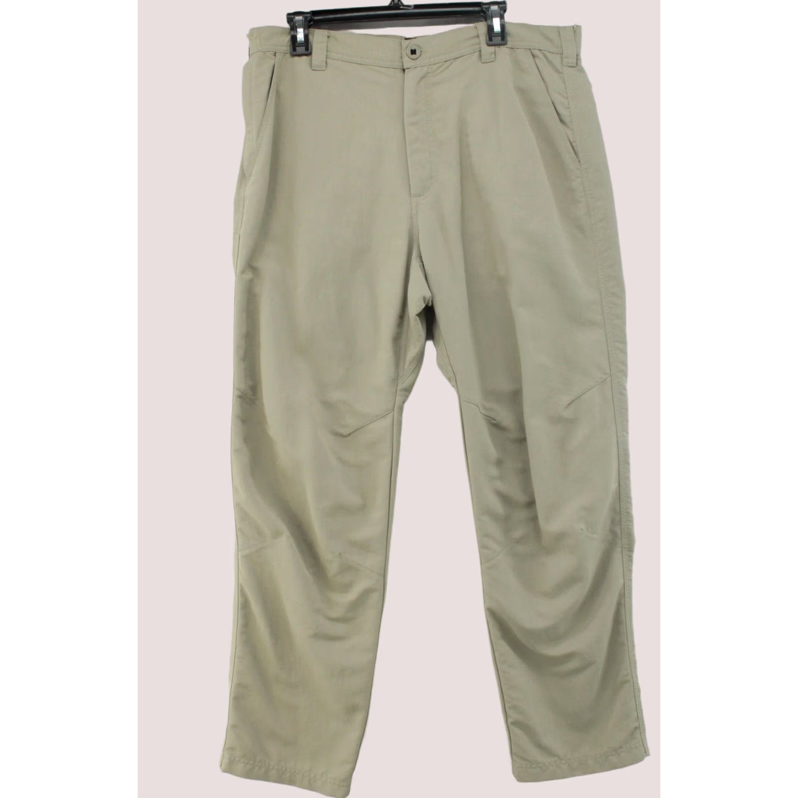 Vintage Railriders Pants Mens 36x30 Tan Nylon Tech Performance Outdoors Lightweight Chino Straight 90s Logo Grepgore hiking Outdoors Mens Size US 36 / EU 52 - 1 Thumbnail